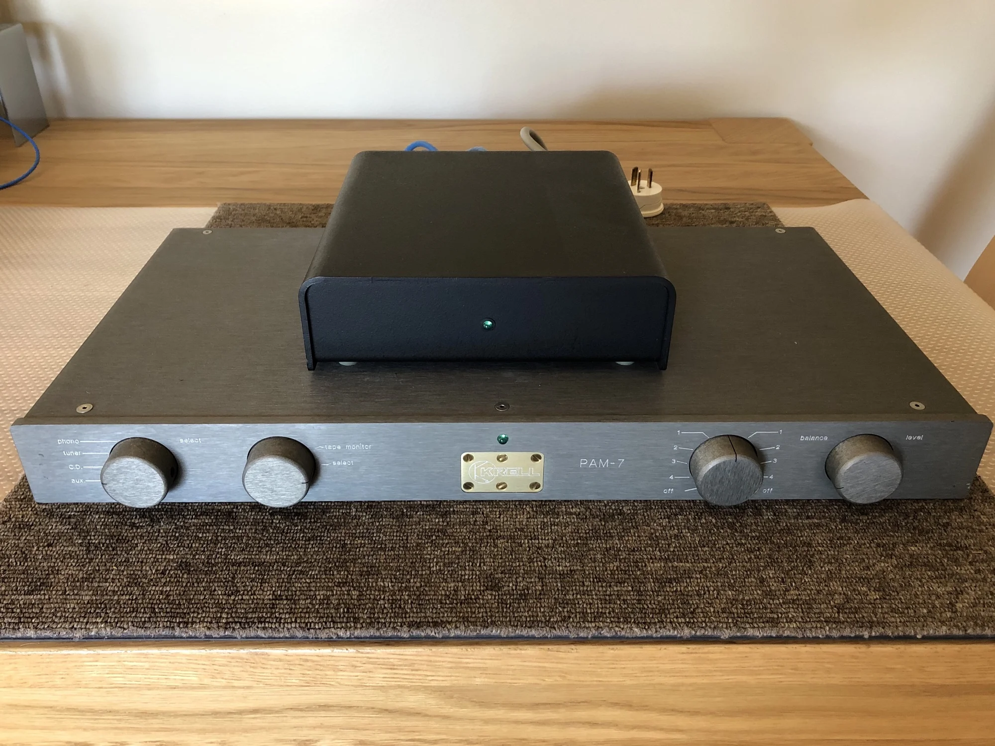 Beautiful Krell PAM-7 Preamplifier Repair & Review 3 Krell PAM-7