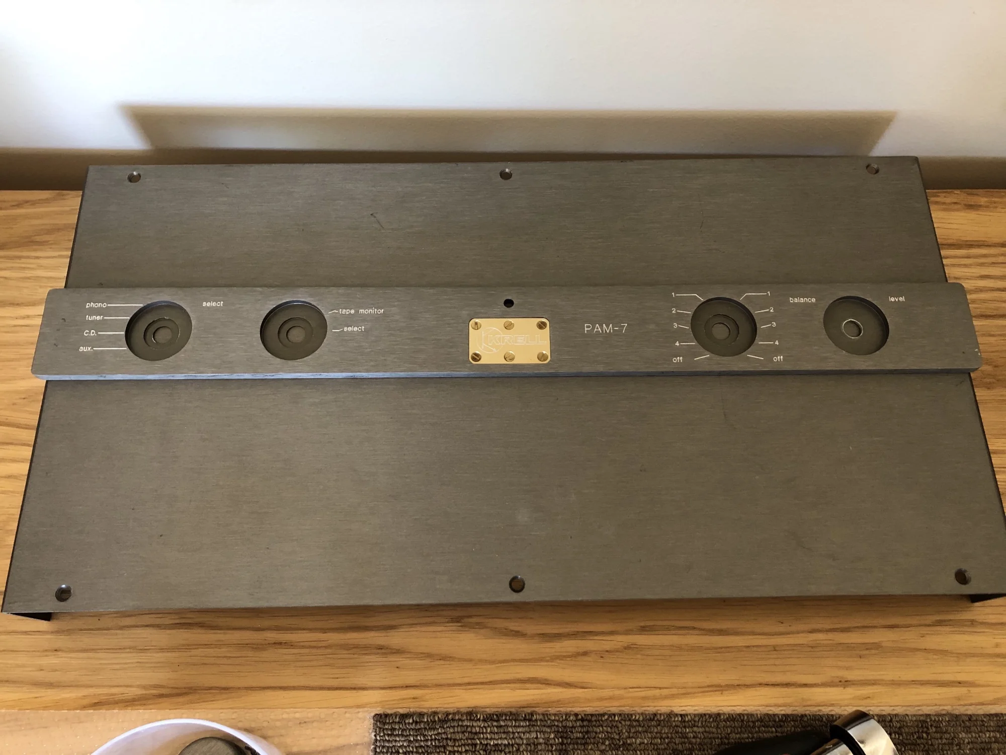 Beautiful Krell PAM-7 Preamplifier Repair & Review 5 Krell PAM-7
