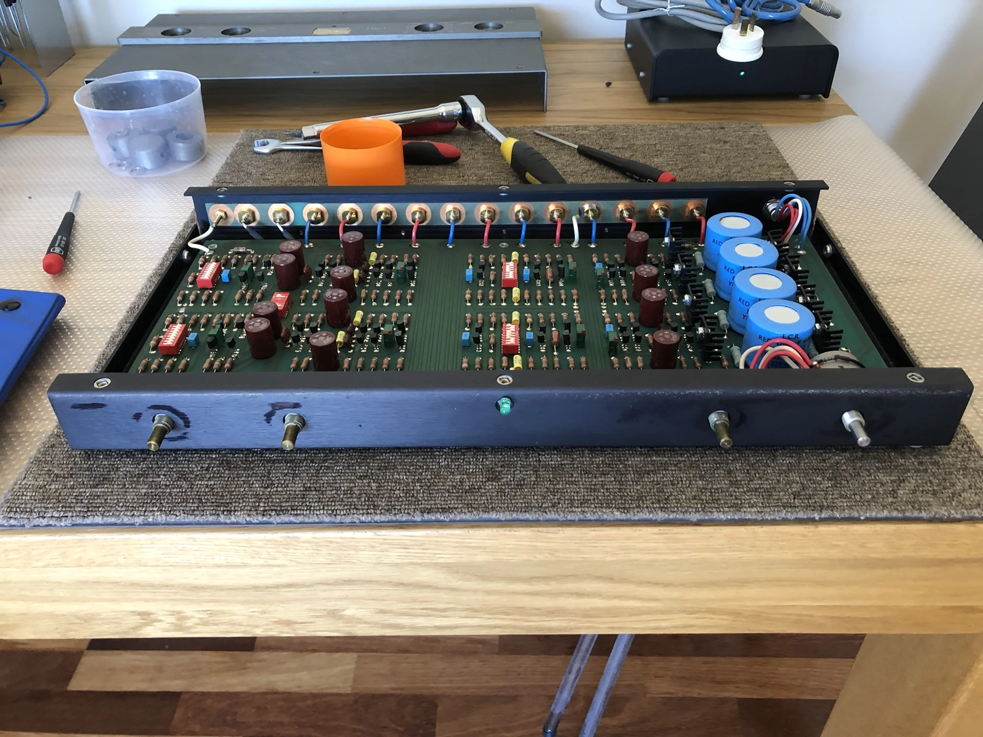 Beautiful Krell PAM-7 Preamplifier Repair & Review 6 Krell PAM-7