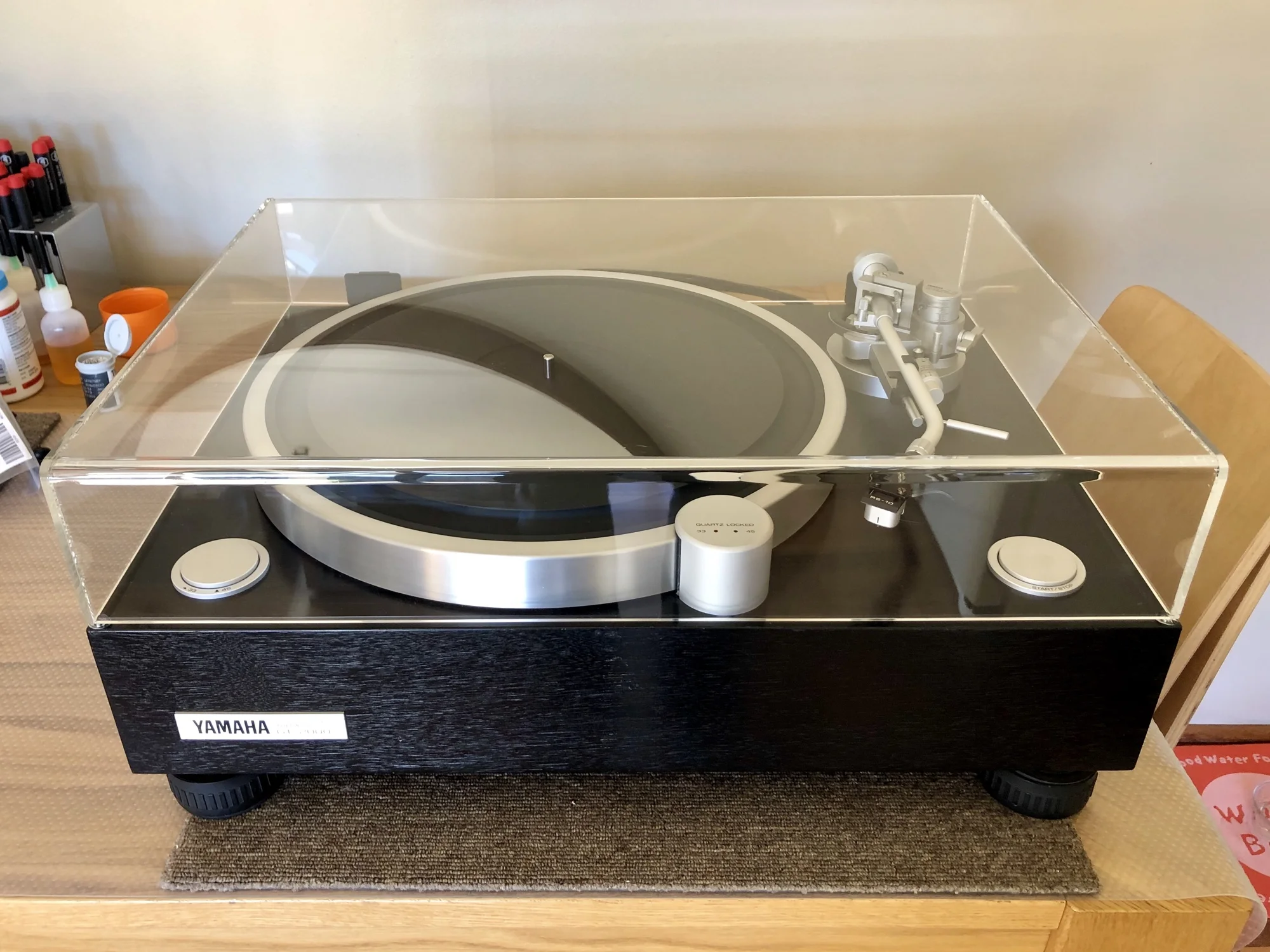 Yamaha GT-2000 Turntable Review u0026 Cable Replacement | LiQUiD AUDiO