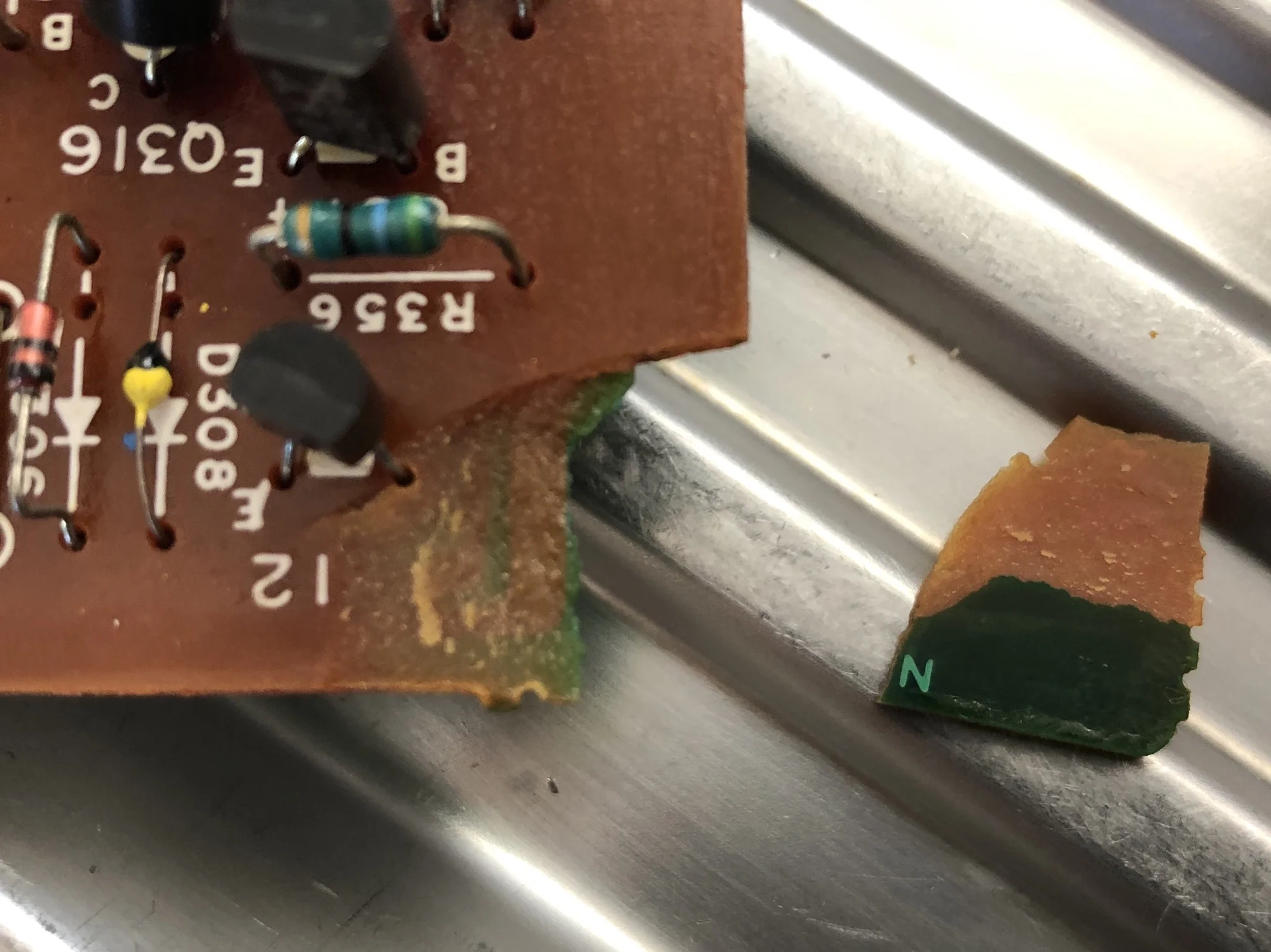 Technics SU-V8 Amplifier Repair & Service 9 img 5109