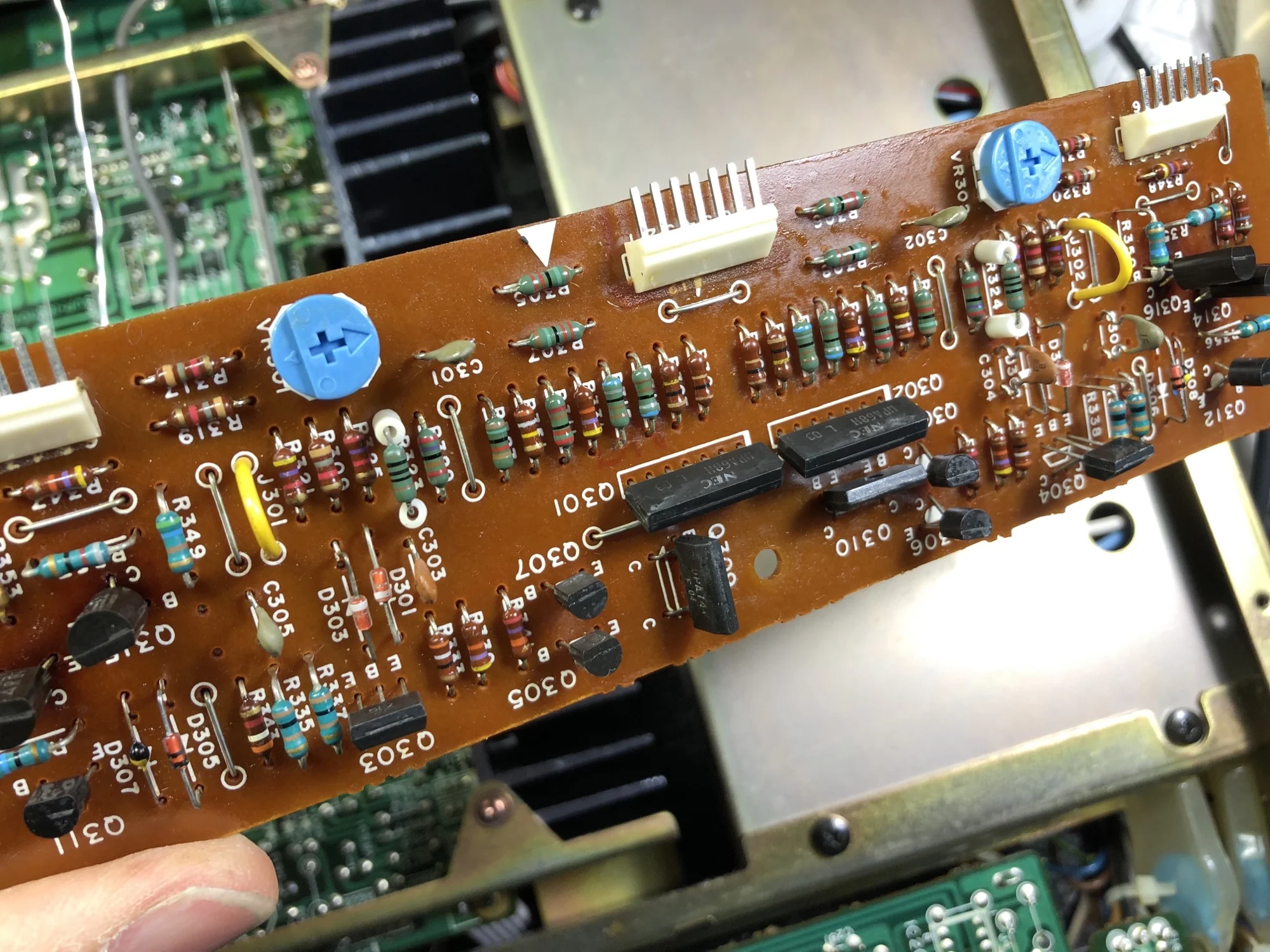 Technics SU-V8 Amplifier Repair & Service 13 img 5112