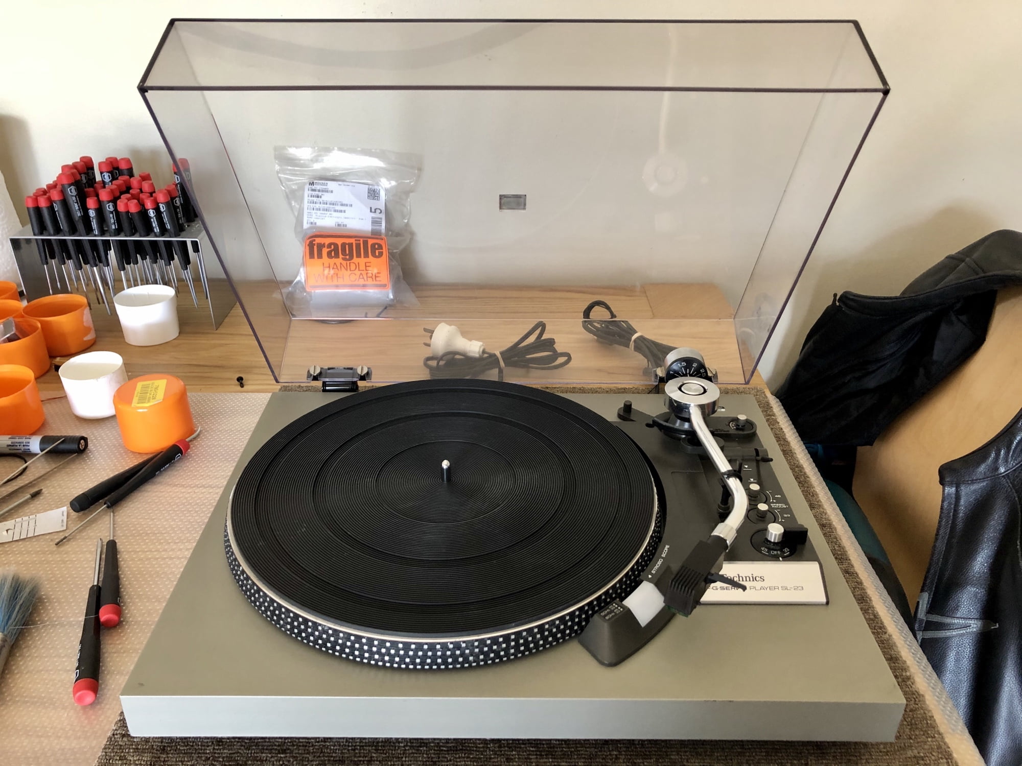 Lovely Technics SL-23 Turntable for Sale | LiQUiD AUDiO