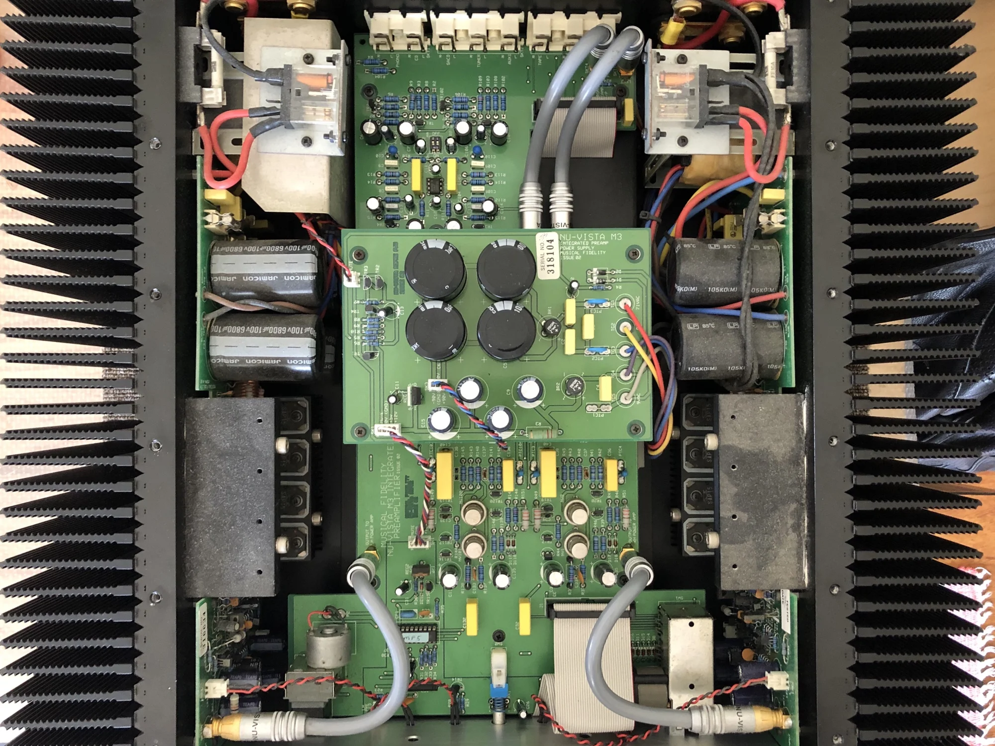 Musical Fidelity Nu-Vista M3 Amplifier Repair 5 Musical Fidelity Nu-Vista M3