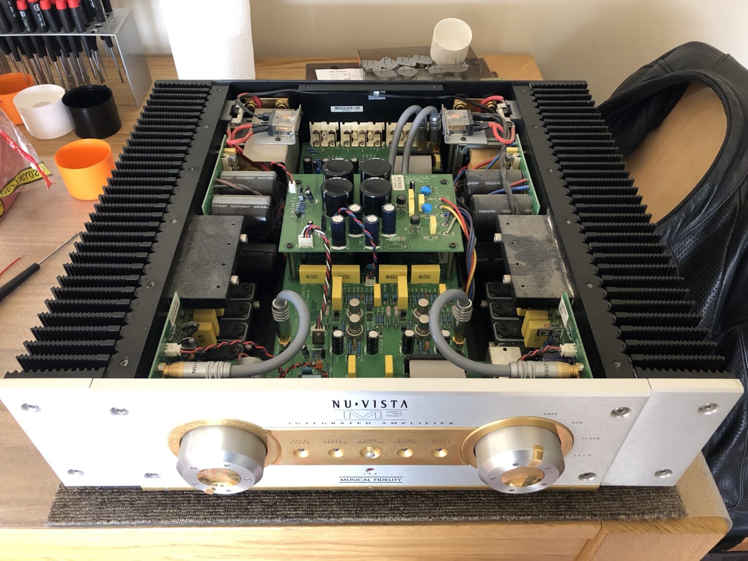 Musical Fidelity NuVista M3 Amplifier Repair | LiQUiD AUDiO