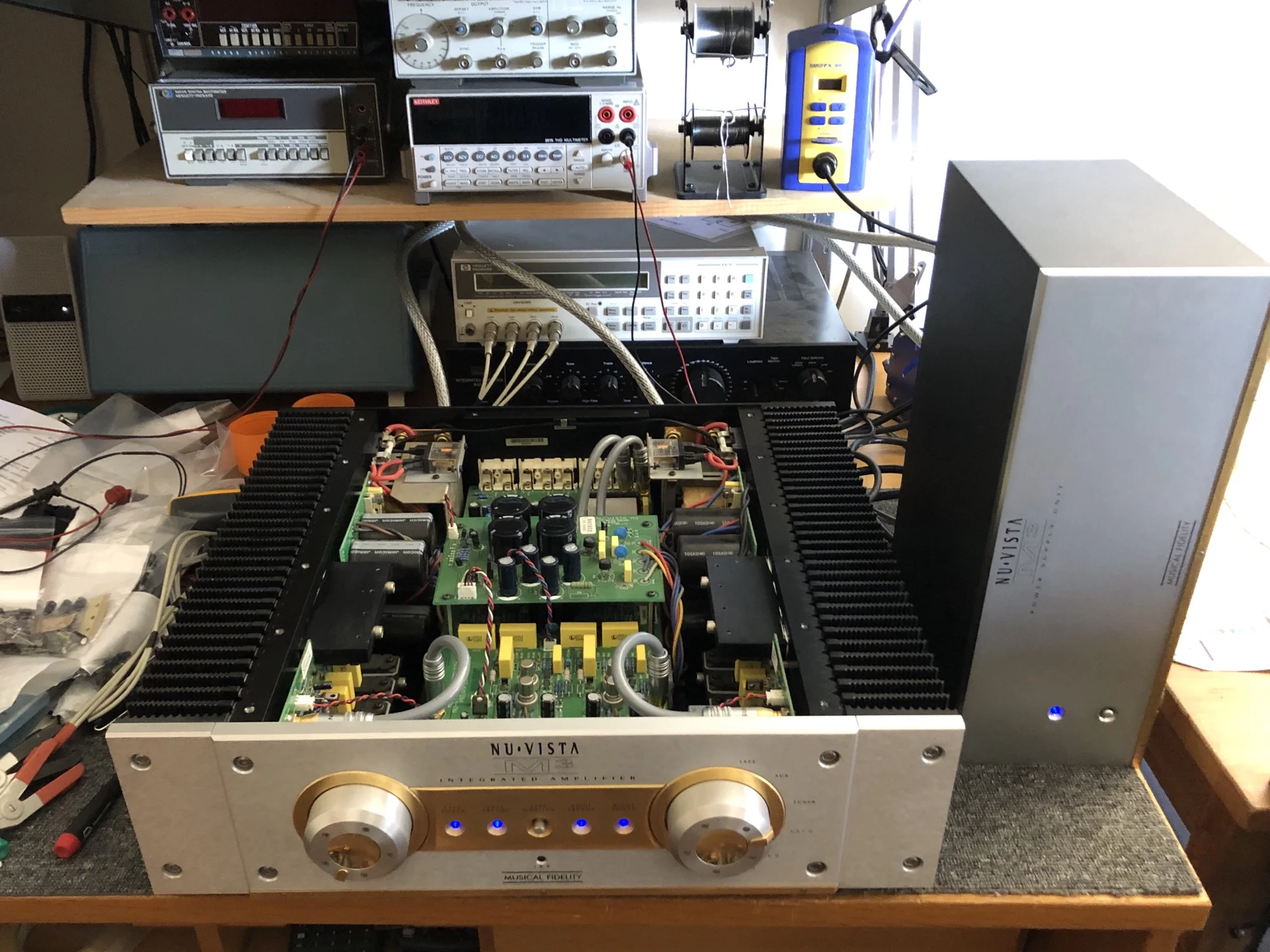 Musical Fidelity Nu-Vista M3 Amplifier Repair 18 Musical Fidelity Nu-Vista M3