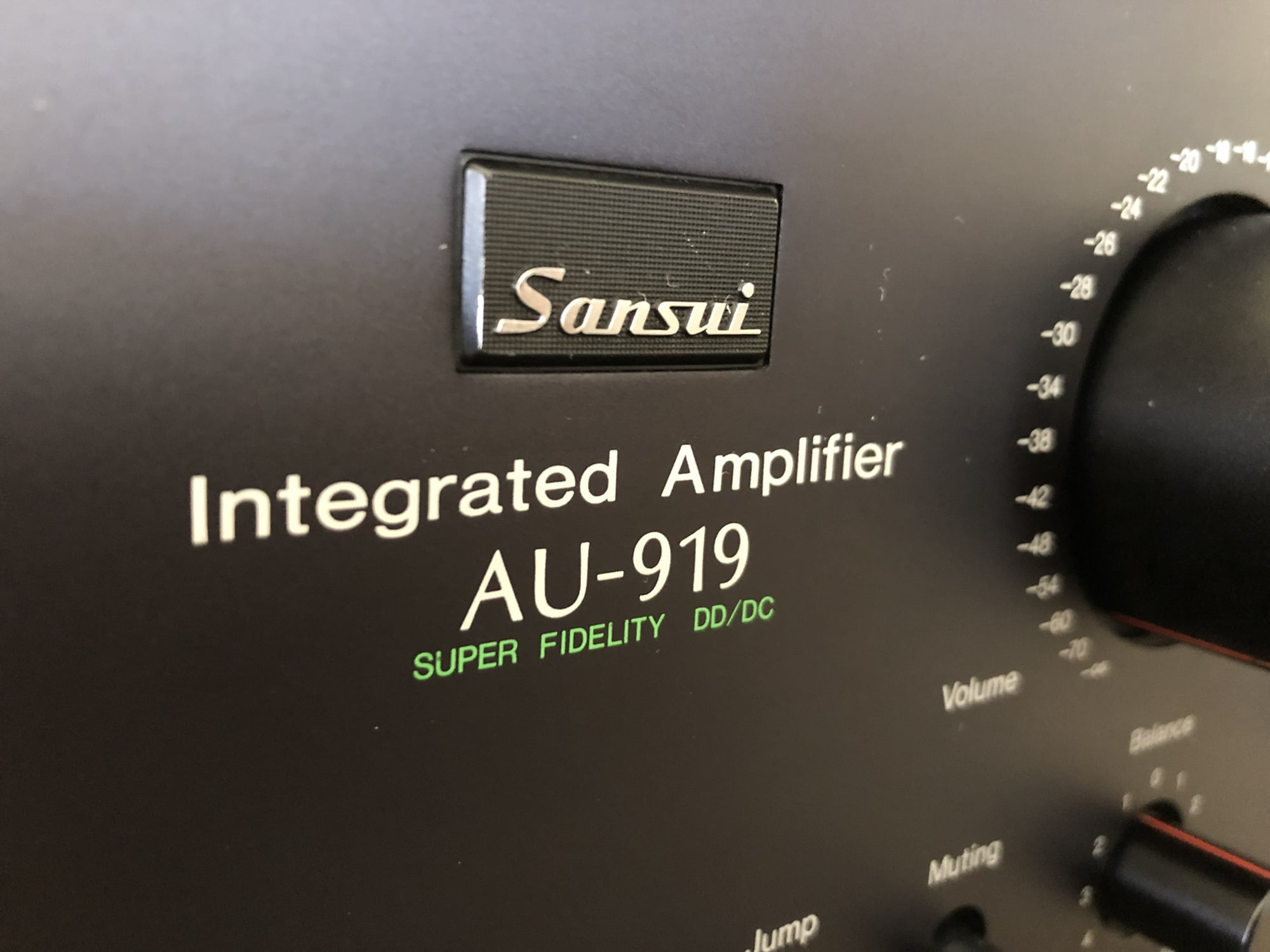 Sansui AU-919 Integrated Amplifier