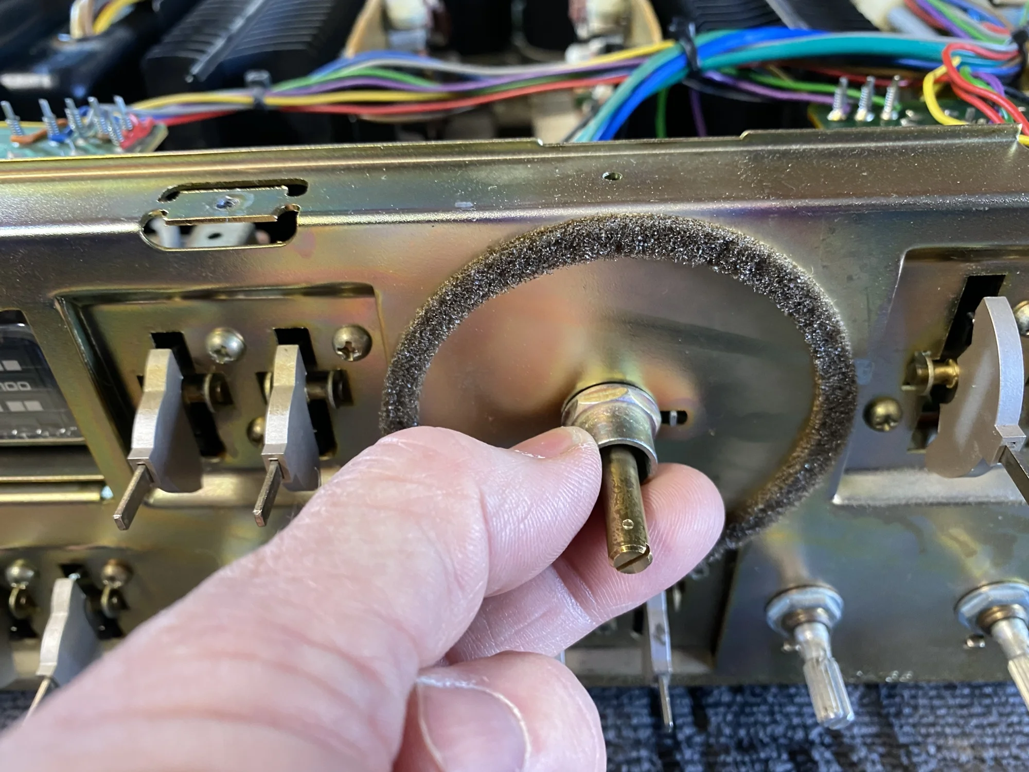 Pioneer SA-9800 Integrated Amplifier Service 11 img 9943