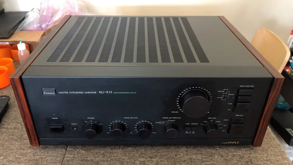 Ultra-Rare Sansui AU-X11 Master Integrated Amplifier | LiQUiD AUDiO