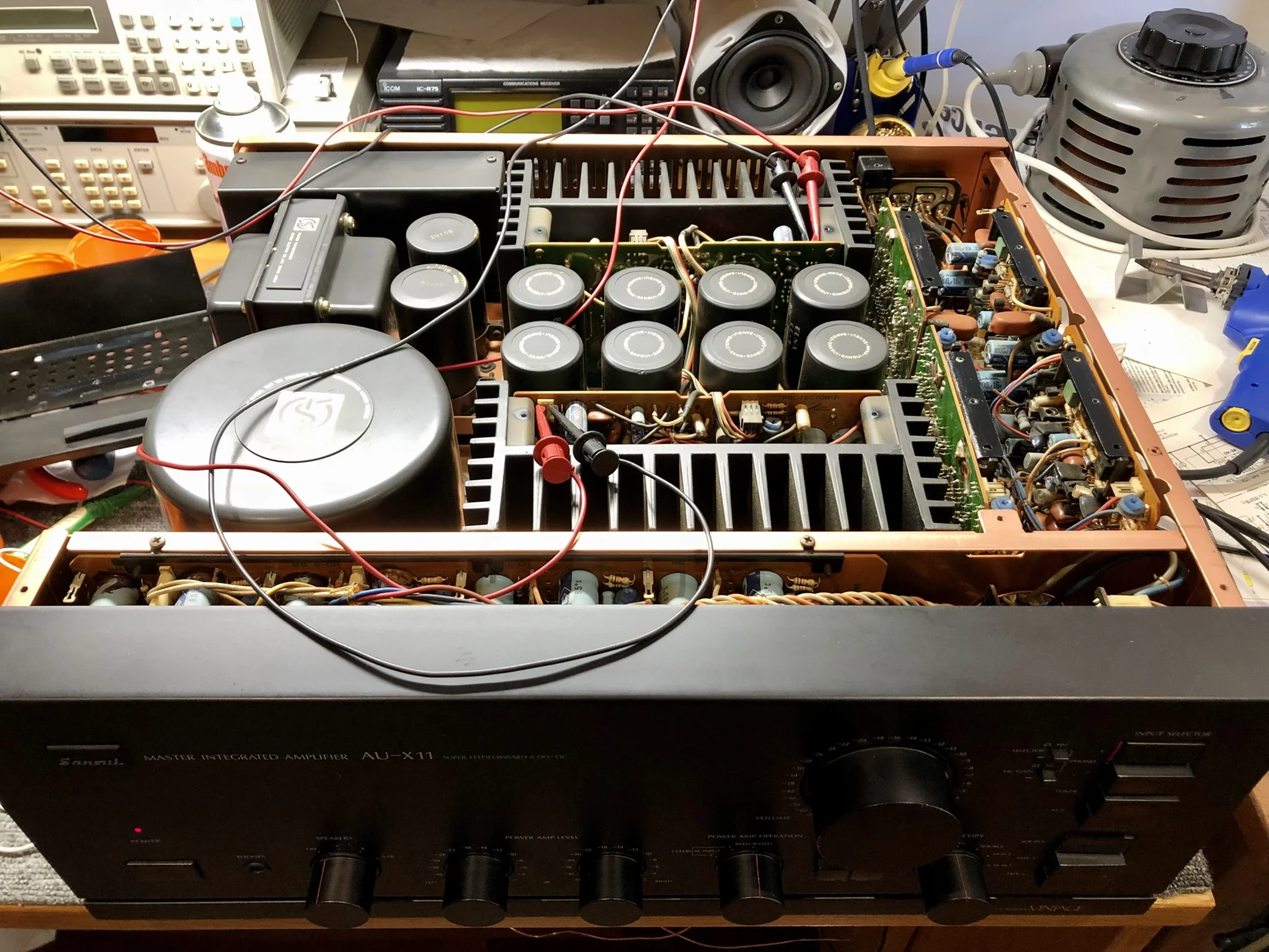 Ultra-Rare Sansui AU-X11 Master Integrated Amplifier | LiQUiD AUDiO