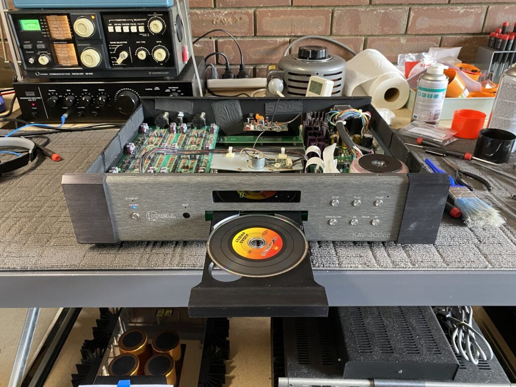 Krell KAV300cd CD Player Repair & Restoration LiQUiD AUDiO