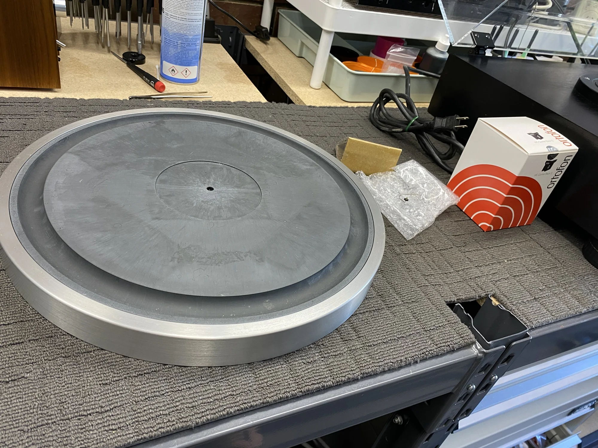 Yamaha GT-2000 Turntable Service 5 img 3387