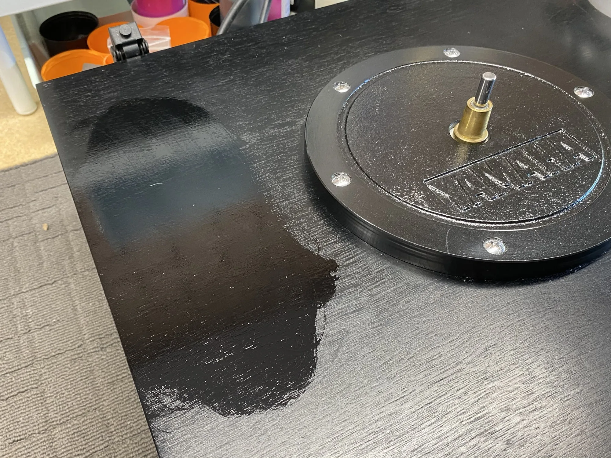 Yamaha GT-2000 Turntable Service 10 img 3404