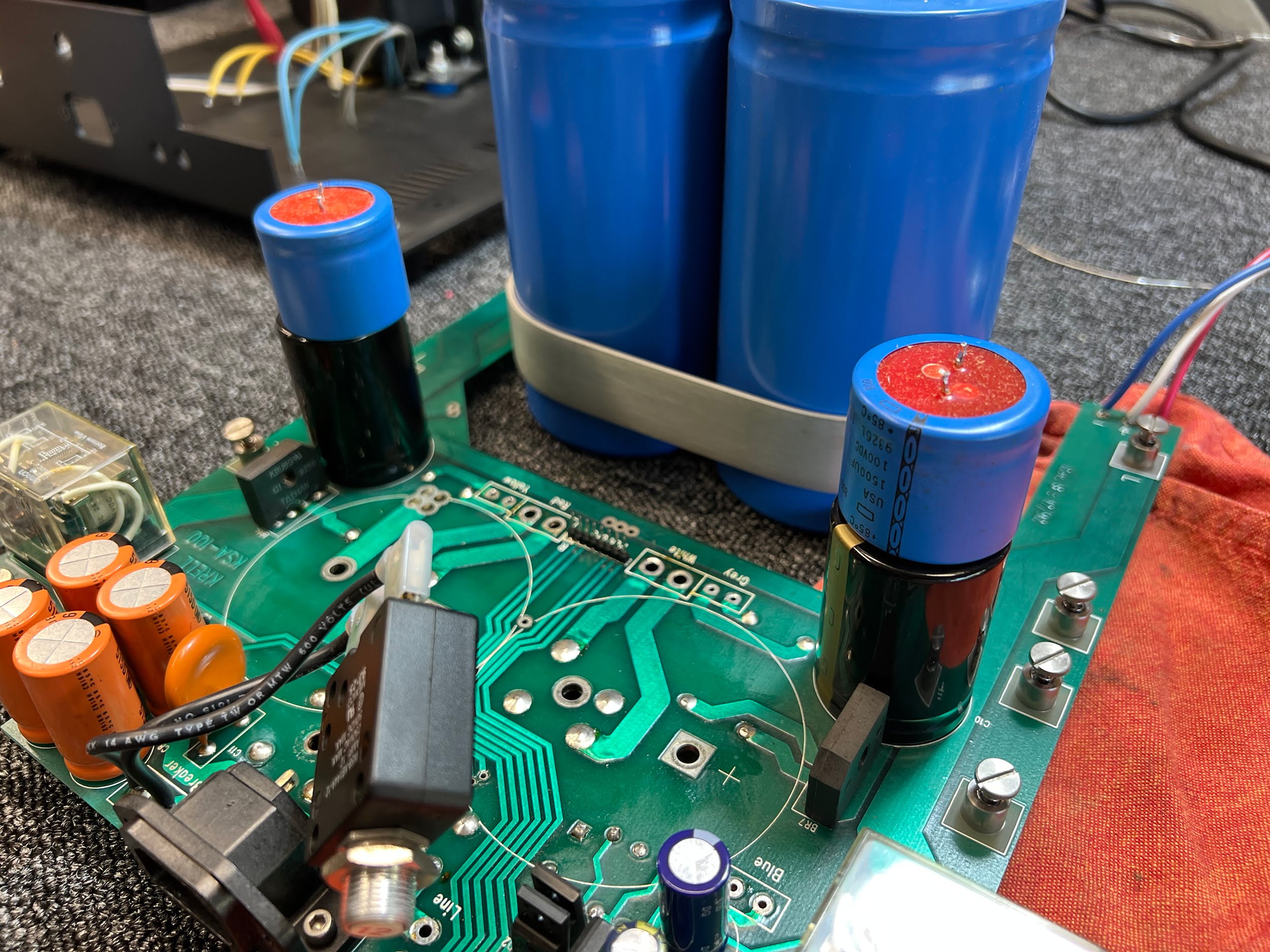 Stunning Krell KSA-100S Amplifier Repair, Restoration & Review 67 img 0535 1