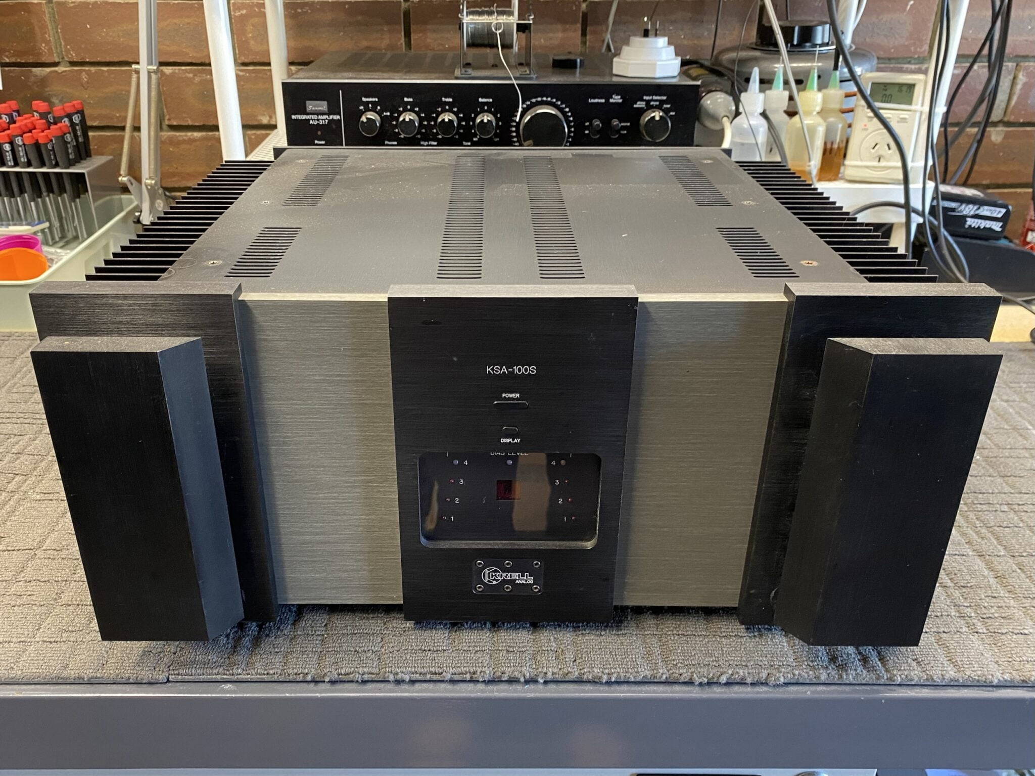 Stunning Krell KSA100S Amplifier Repair, Restoration & Review LiQUiD
