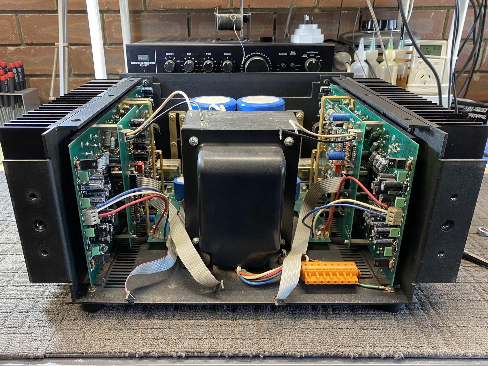 Stunning Krell KSA100S Amplifier Repair, Restoration & Review LiQUiD