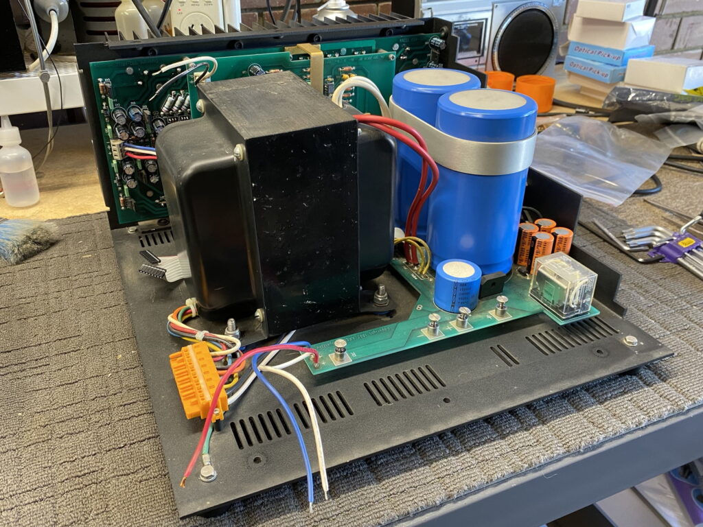 Stunning Krell KSA100S Amplifier Repair, Restoration & Review LiQUiD