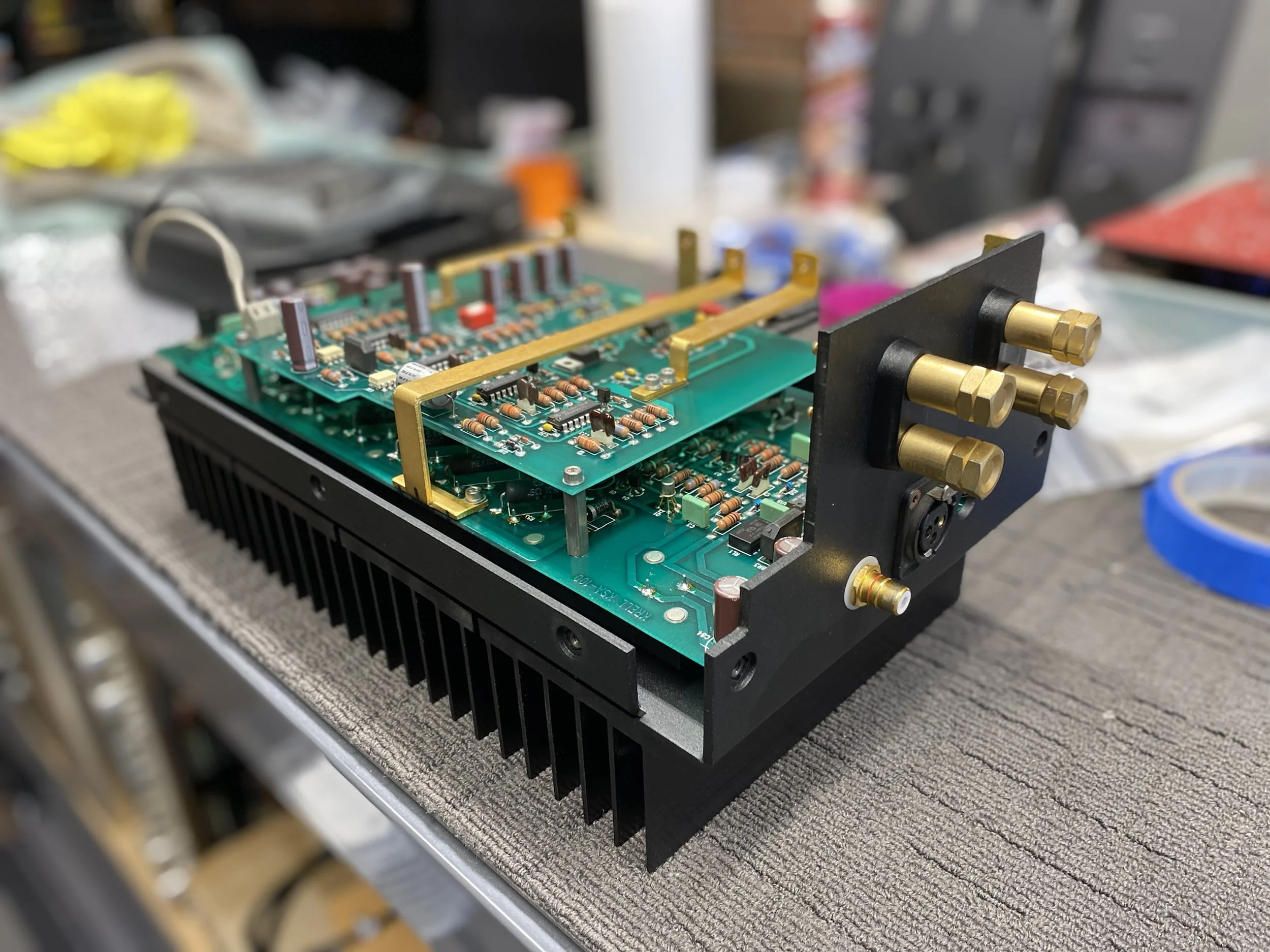 KRELL KSA-100S クレル ステレオパワーアンプ 部品取り用途に