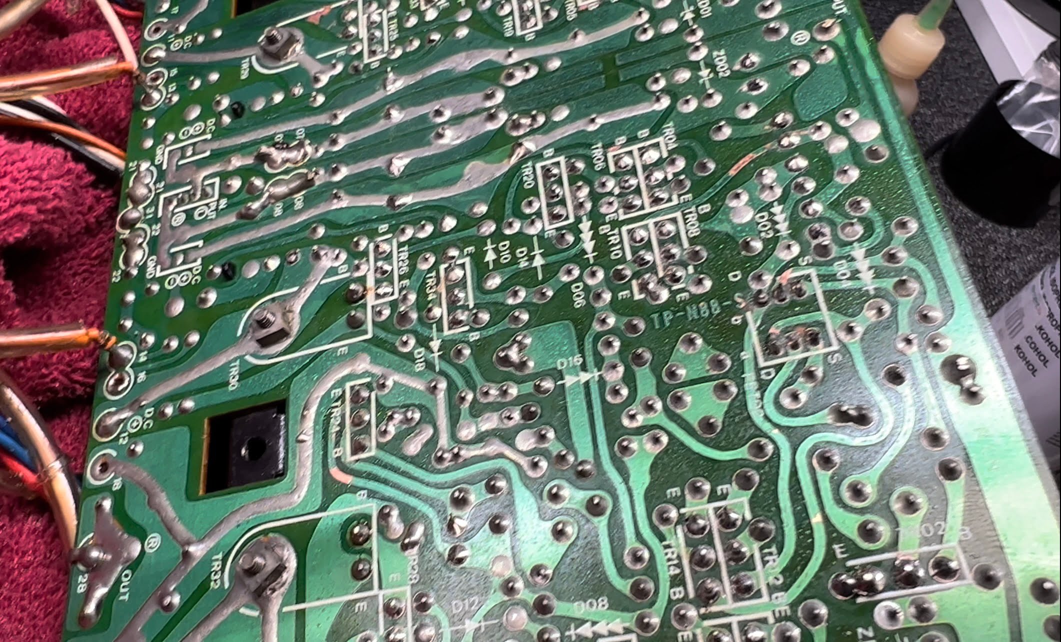 Sansui AU-D707 / AU-819 Amplifier Repair & Review 12 img 1600