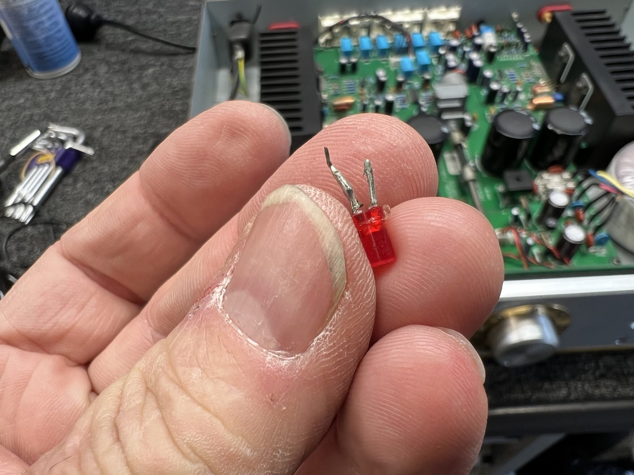 Musical Fidelity A3 Integrated Amplifier Corrosion Repair | LiQUiD AUDiO