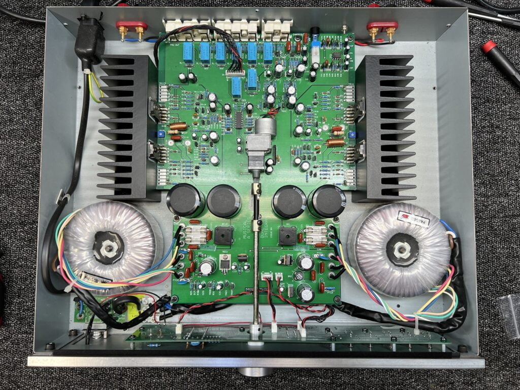 Musical Fidelity A3 Integrated Amplifier Corrosion Repair | LiQUiD AUDiO