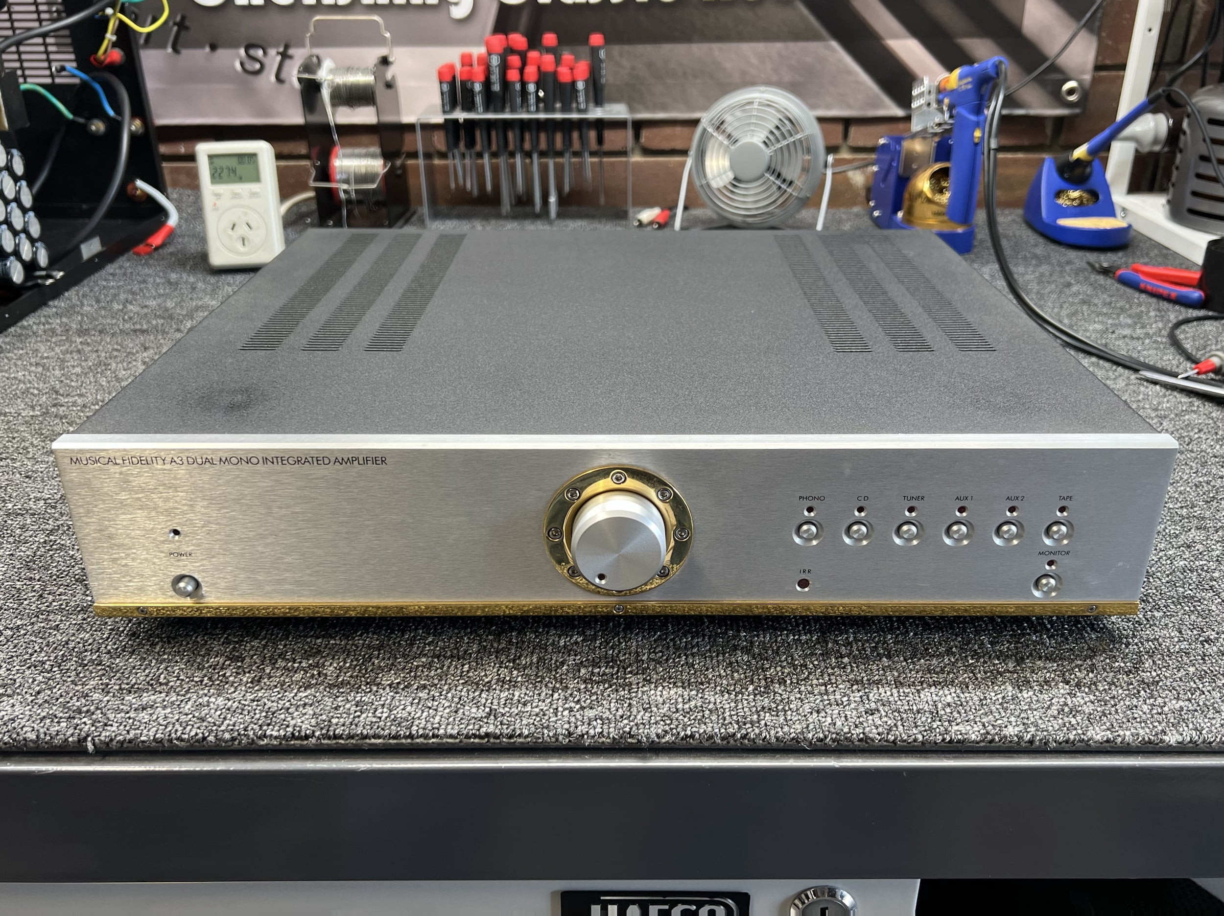 Musical Fidelity A3 integrated amplifier