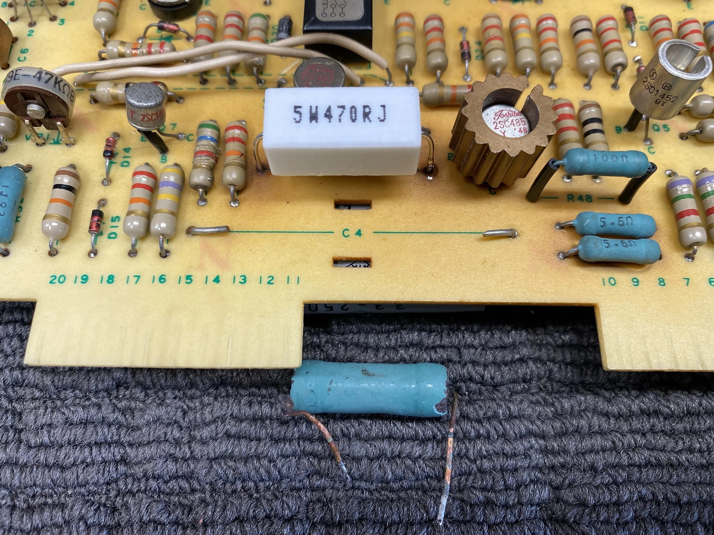 Epic Accuphase P-300 Amplifier Repair & Review 14 img 1279