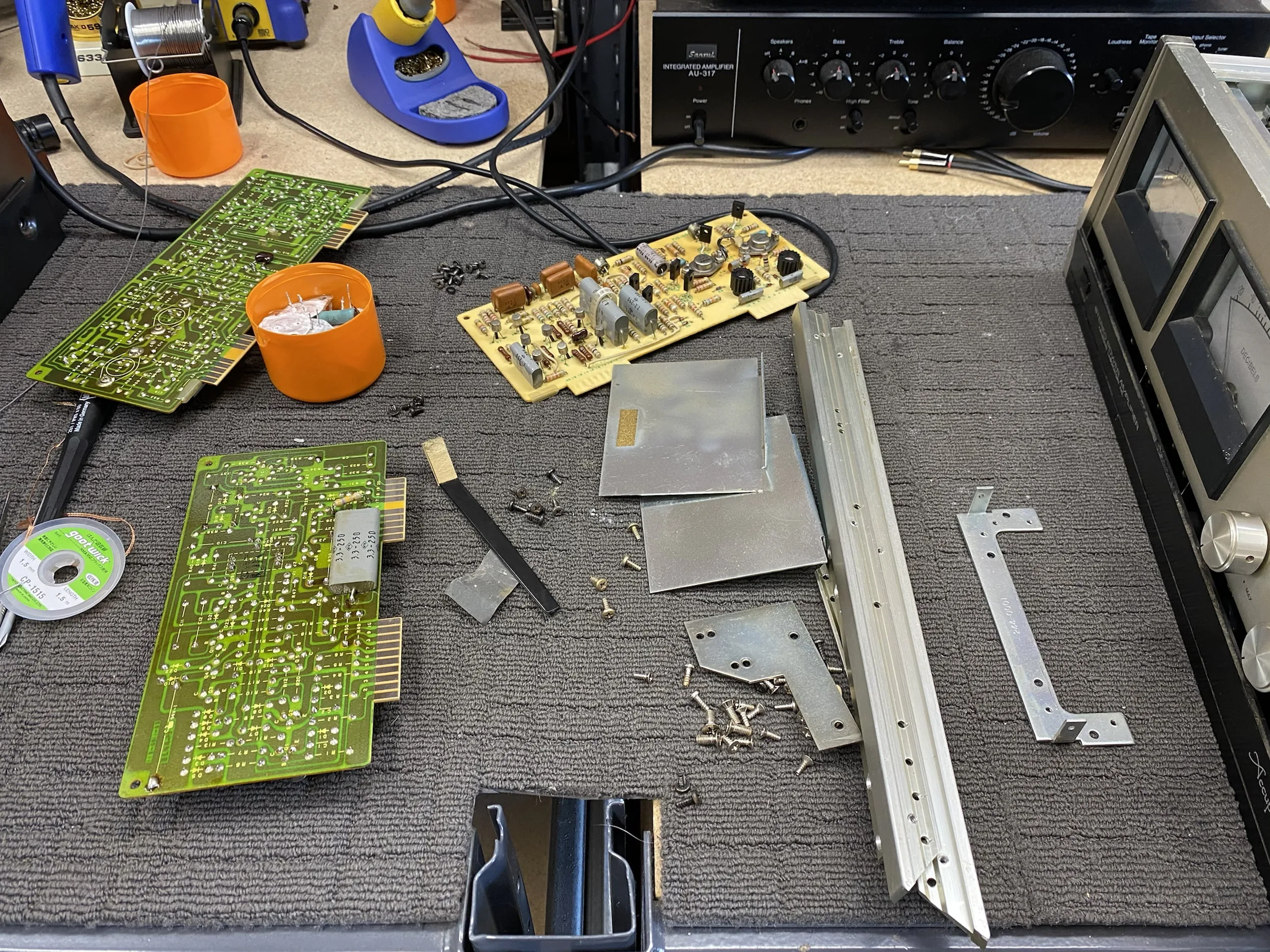 Epic Accuphase P-300 Amplifier Repair & Review 16 img 1292