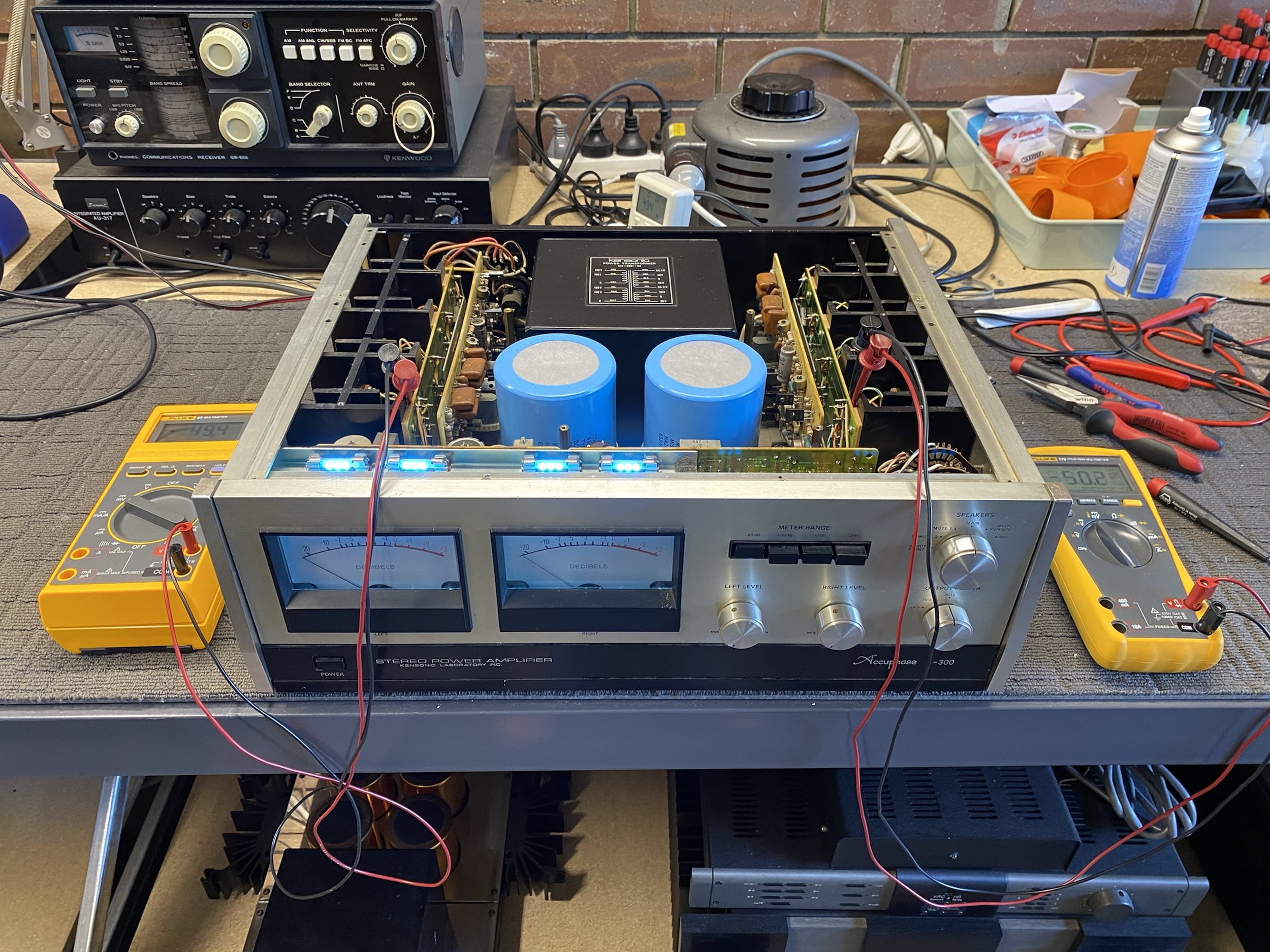 Epic Accuphase P-300 Amplifier Repair & Review 28 Accuphase P-300
