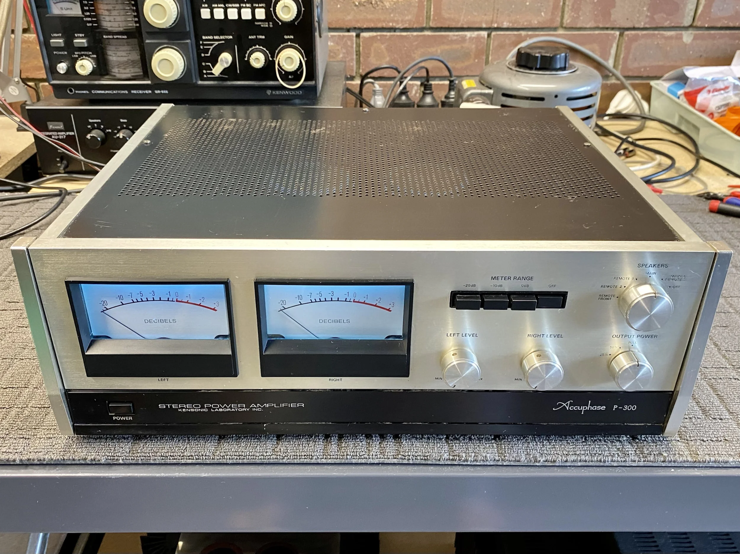 Epic Accuphase P-300 Amplifier Repair & Review 29 img 1327