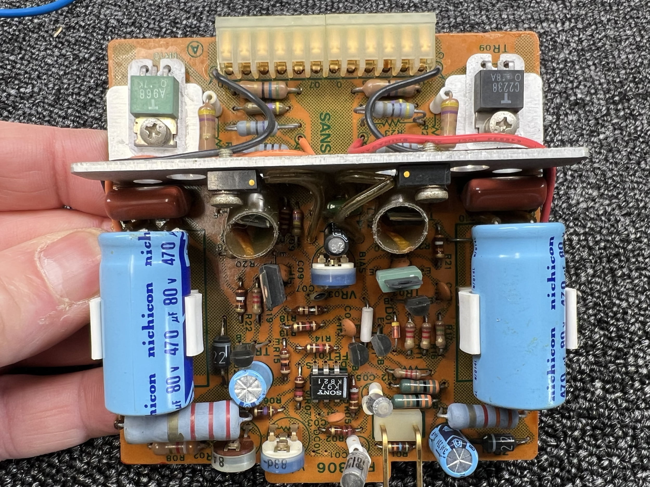 Spectacular Sansui G-8000 Receiver Repair & Service 7 Sansui G-8000