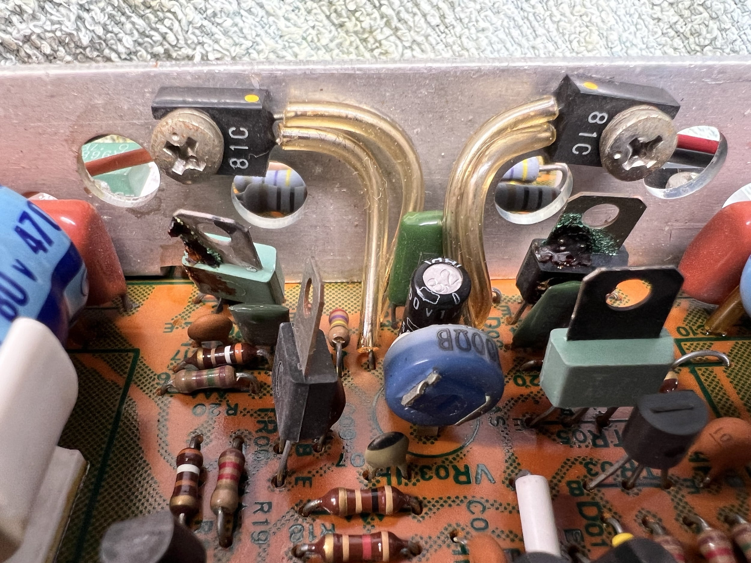 Spectacular Sansui G-8000 Receiver Repair & Service 9 img 3180