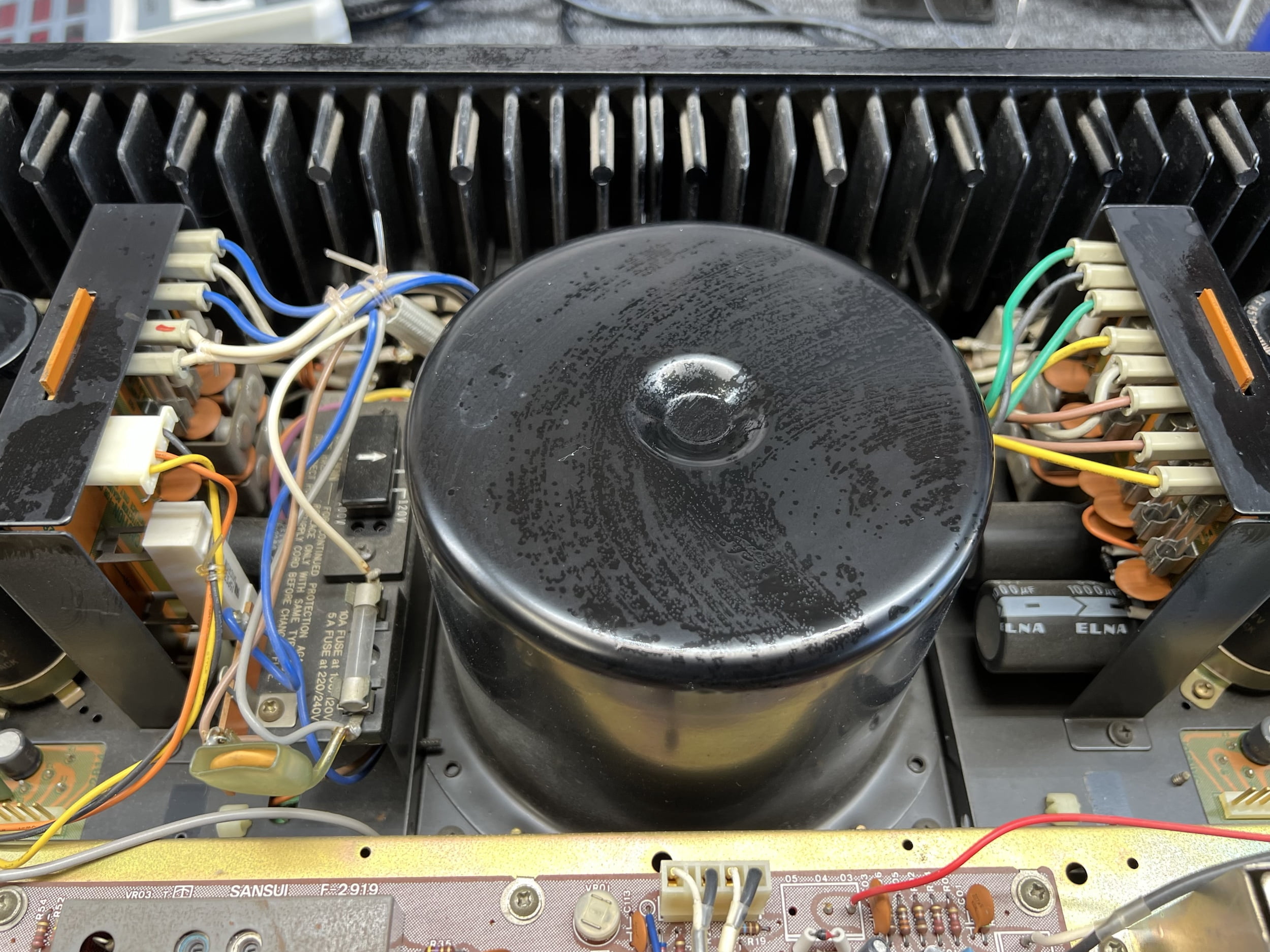 Spectacular Sansui G-8000 Receiver Repair & Service 15 img 3189