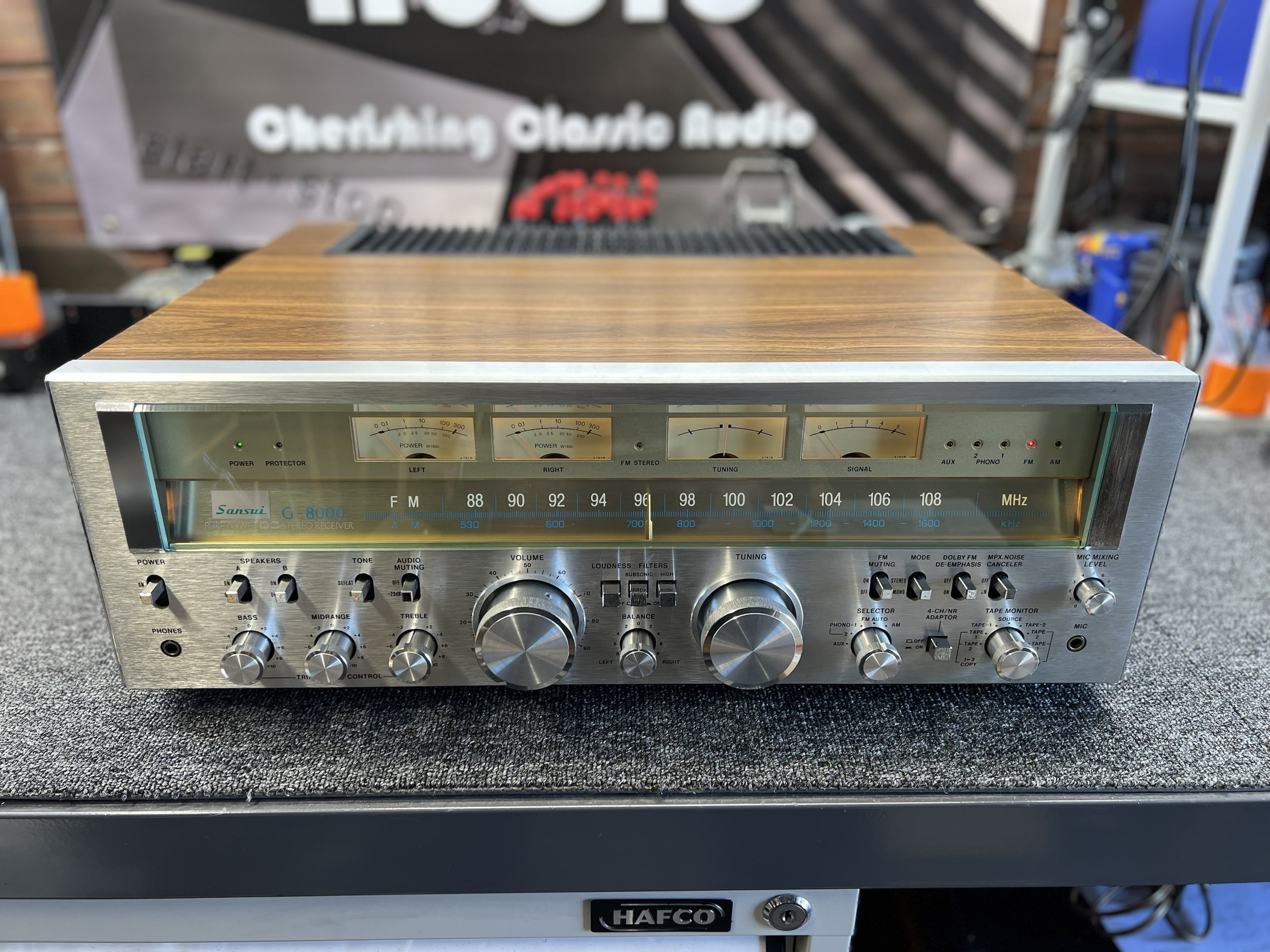 Spectacular Sansui G-8000 Receiver Repair & Service 28 Sansui G-8000