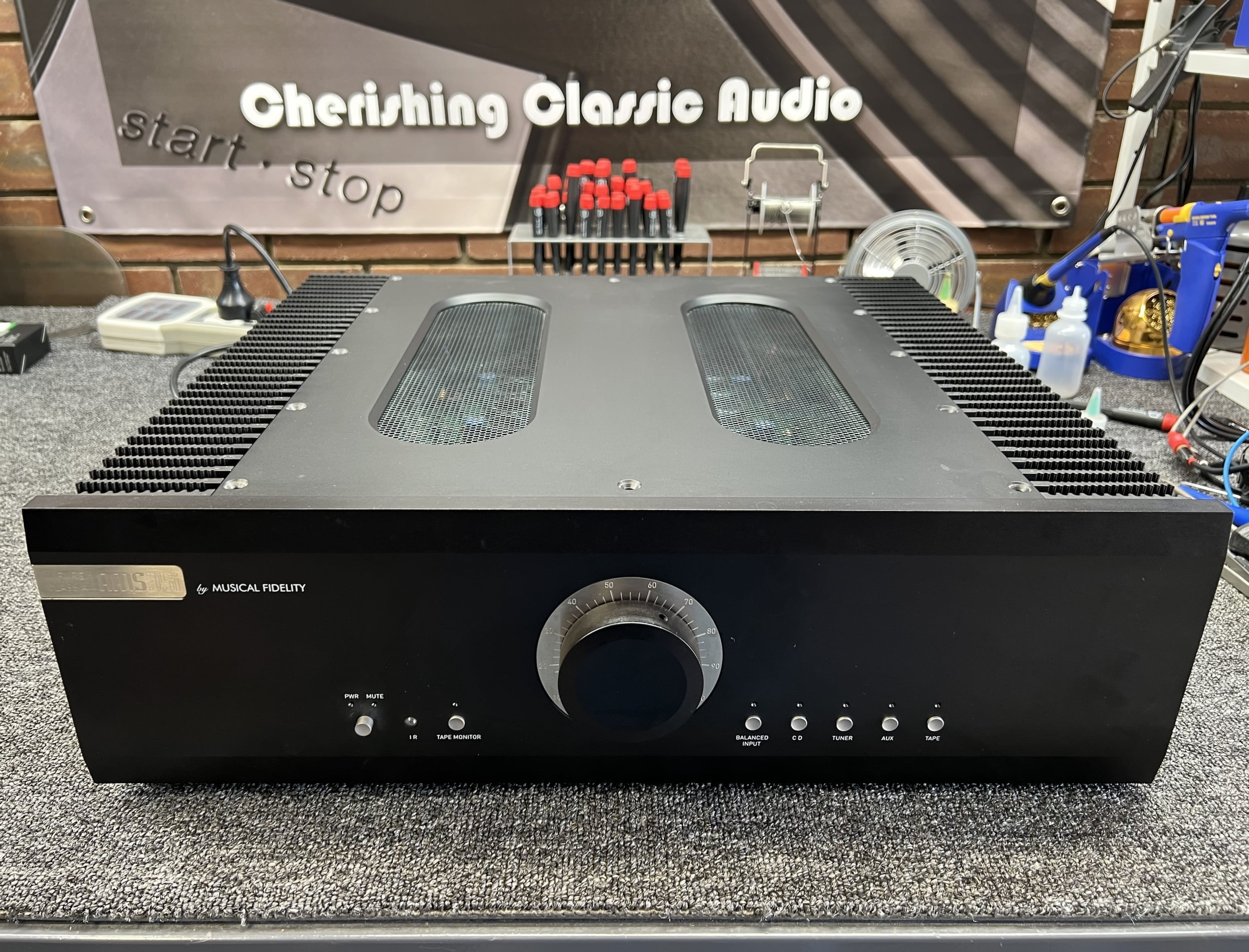 Musical Fidelity AMS35i Class A Amplifier Repair 3 Musical Fidelity AMS35i