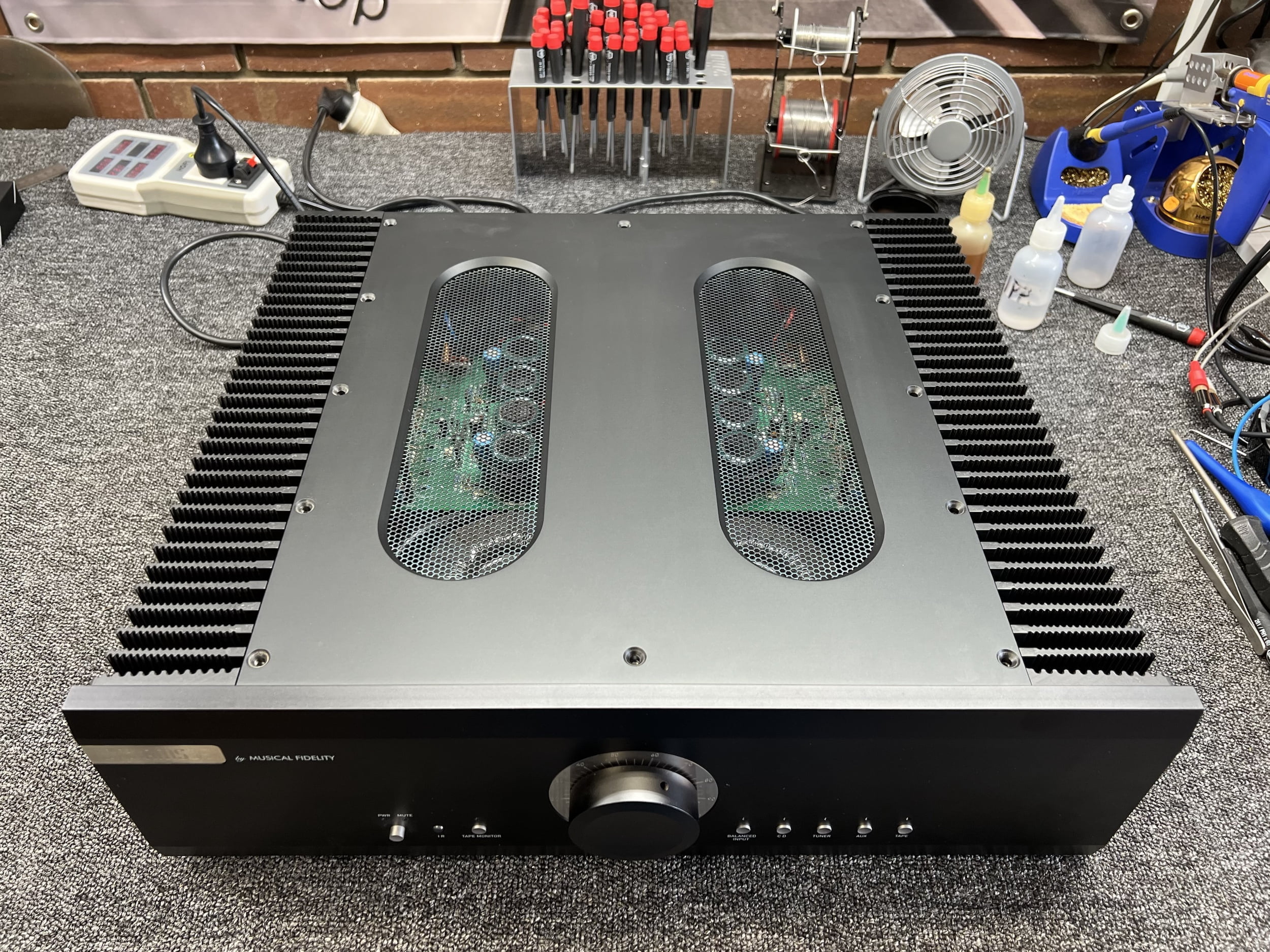 Musical Fidelity AMS35i Class A Amplifier Repair 5 Musical Fidelity AMS35i