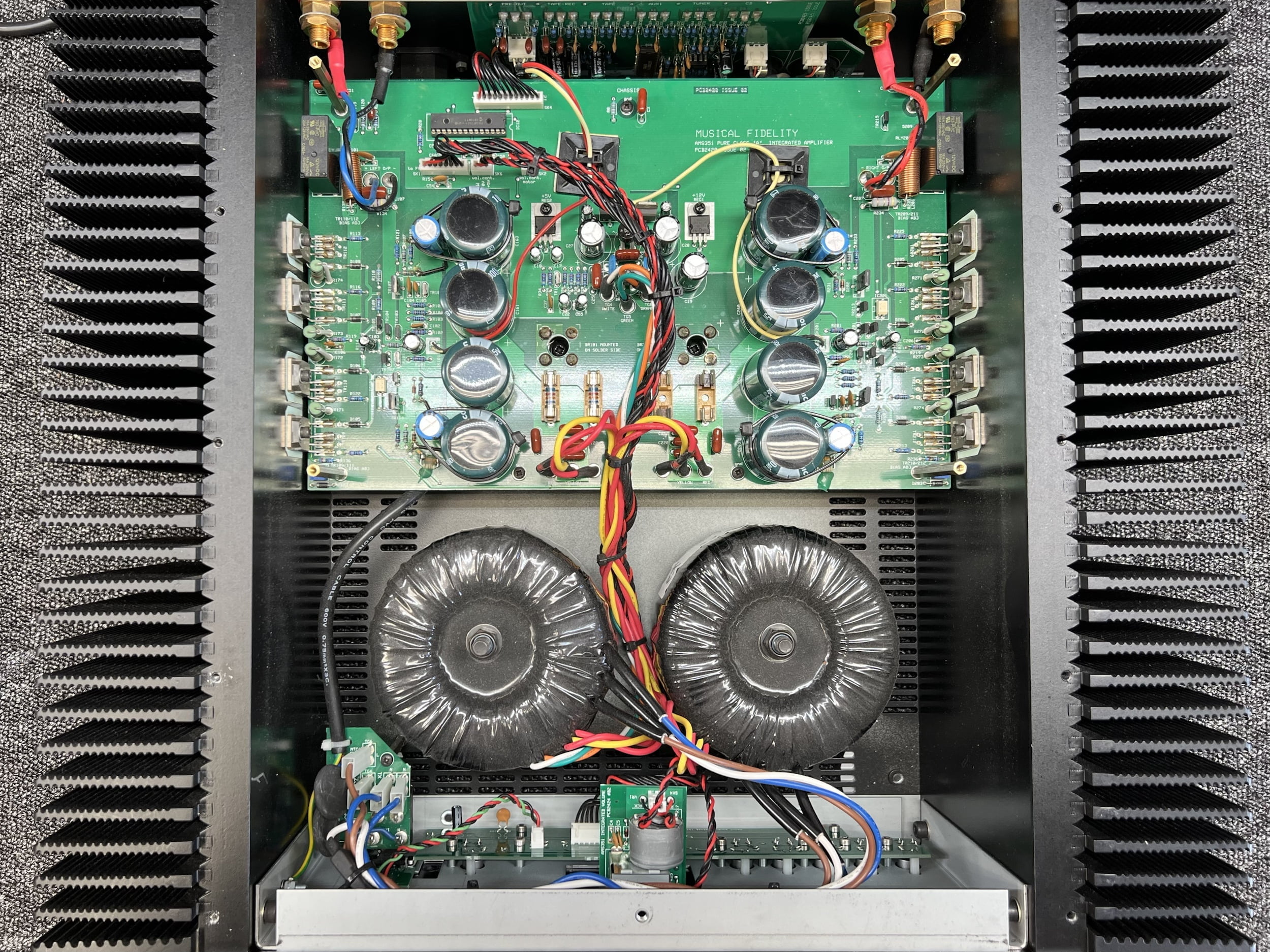 Musical Fidelity AMS35i Class A Amplifier Repair 6 Musical Fidelity AMS35i