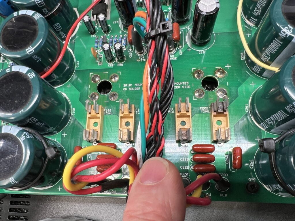 Musical Fidelity AMS35i Class A Amplifier Repair 9 Musical Fidelity AMS35i