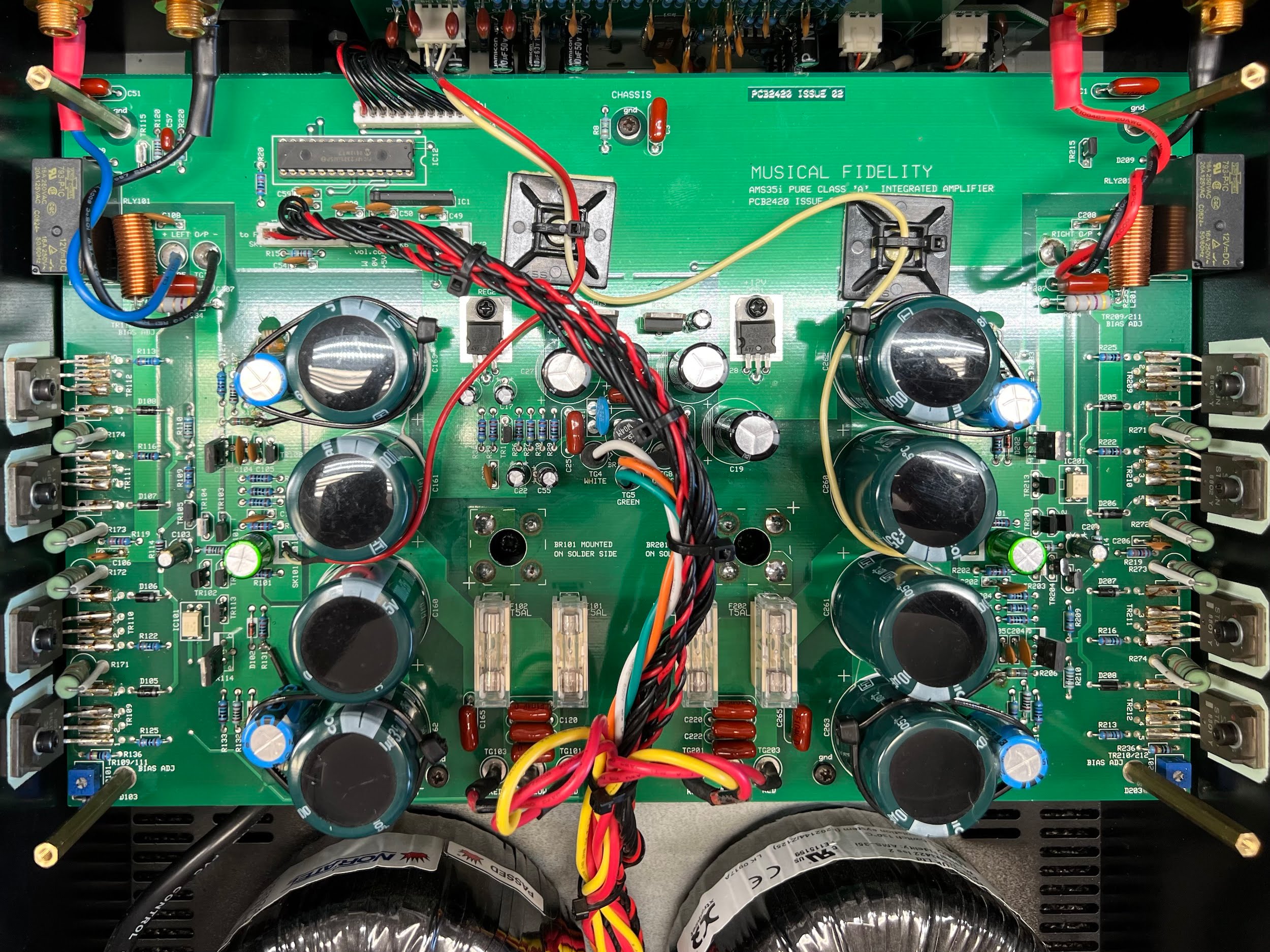 Musical Fidelity AMS35i Class A Amplifier Repair 14 Musical Fidelity AMS35i