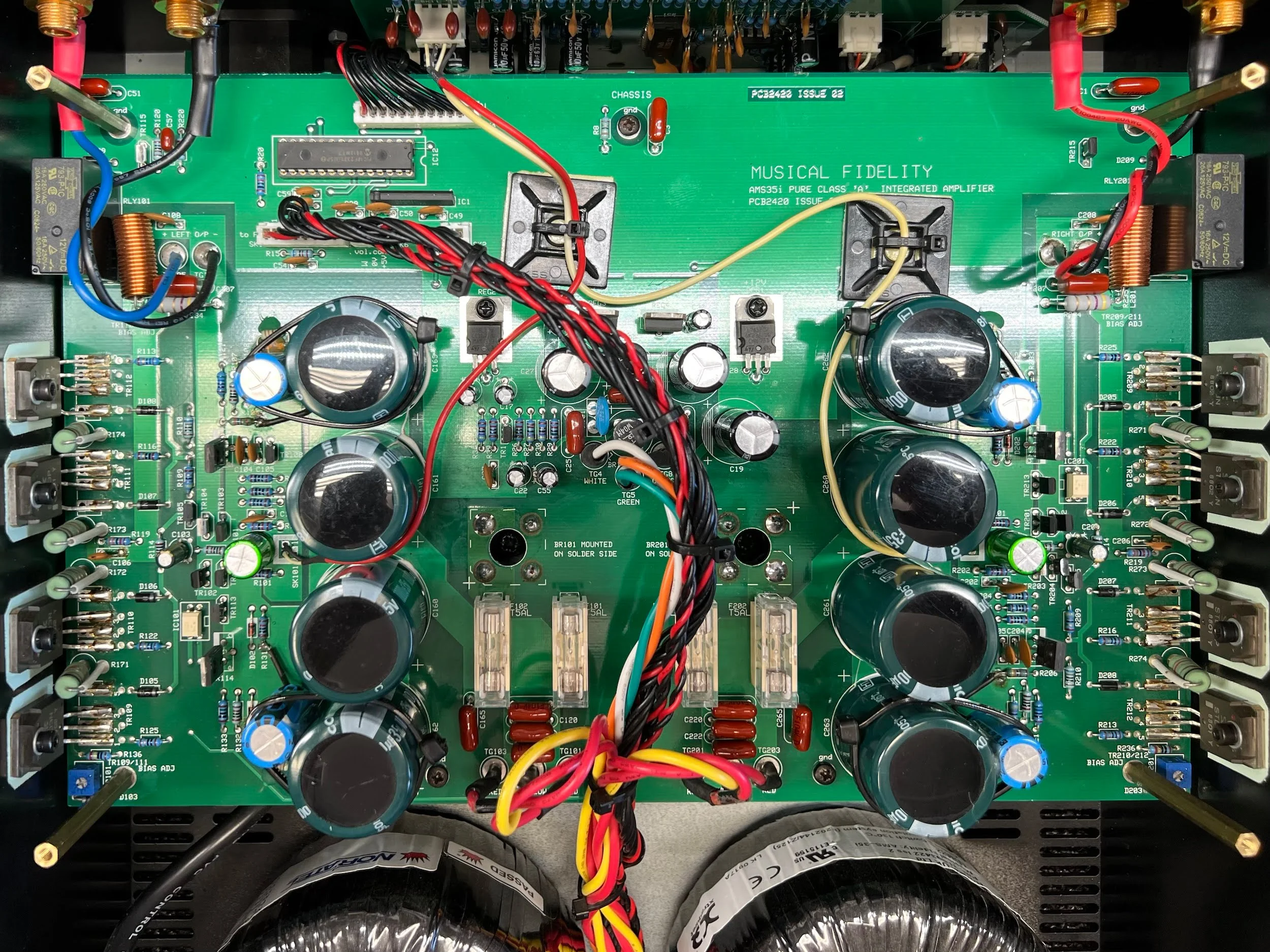 Musical Fidelity AMS35i Class A Amplifier Repair 14 Musical Fidelity AMS35i