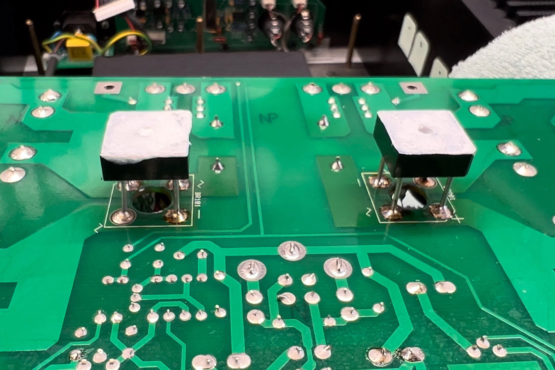 Musical Fidelity AMS35i Class A Amplifier Repair 13 img 4447