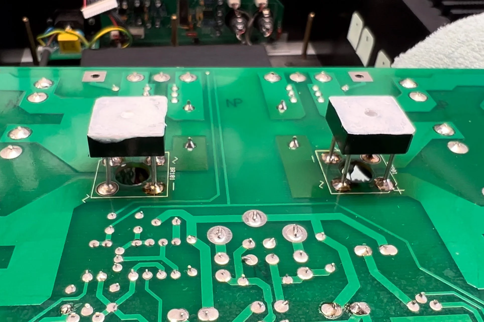 Musical Fidelity AMS35i Class A Amplifier Repair 13 img 4447
