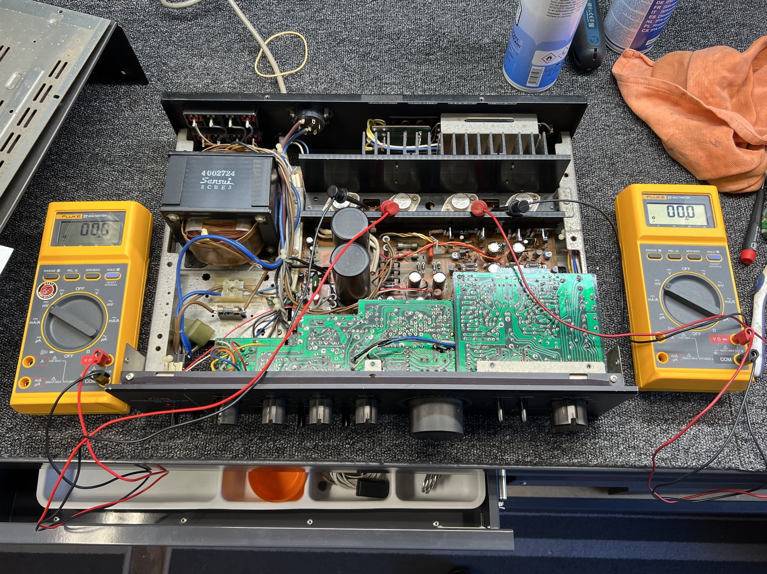 Sansui AU-317 Amplifier Repair, Review & Rant! 11 Sansui AU-317