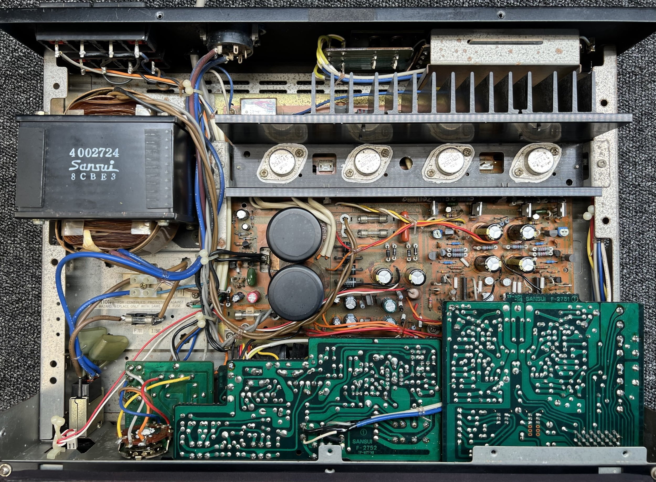Sansui AU-317 Amplifier Repair, Review & Rant! 18 Sansui AU-317