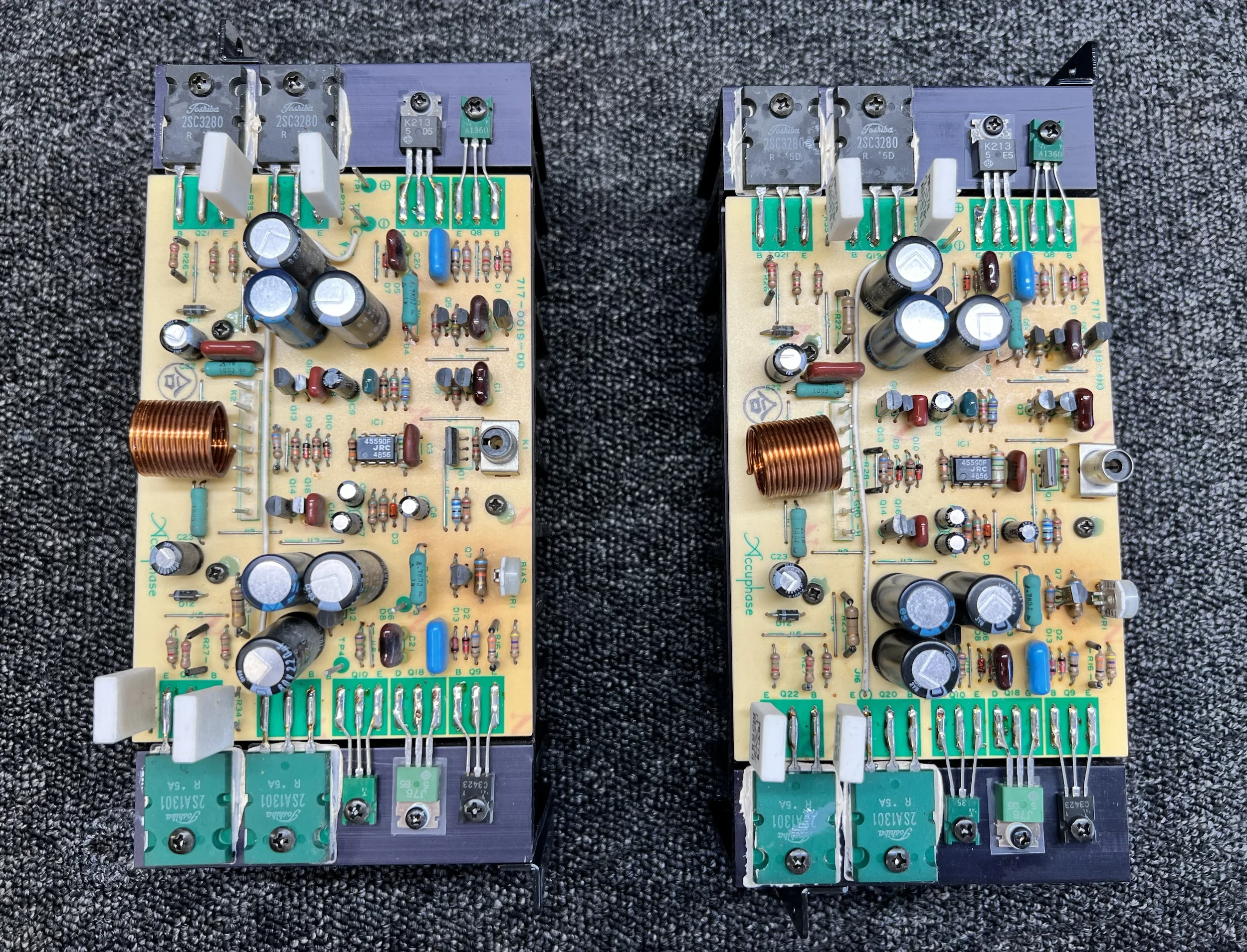 Accuphase E-302 Amplifier Repair & Overhaul 10 Accuphase E-302