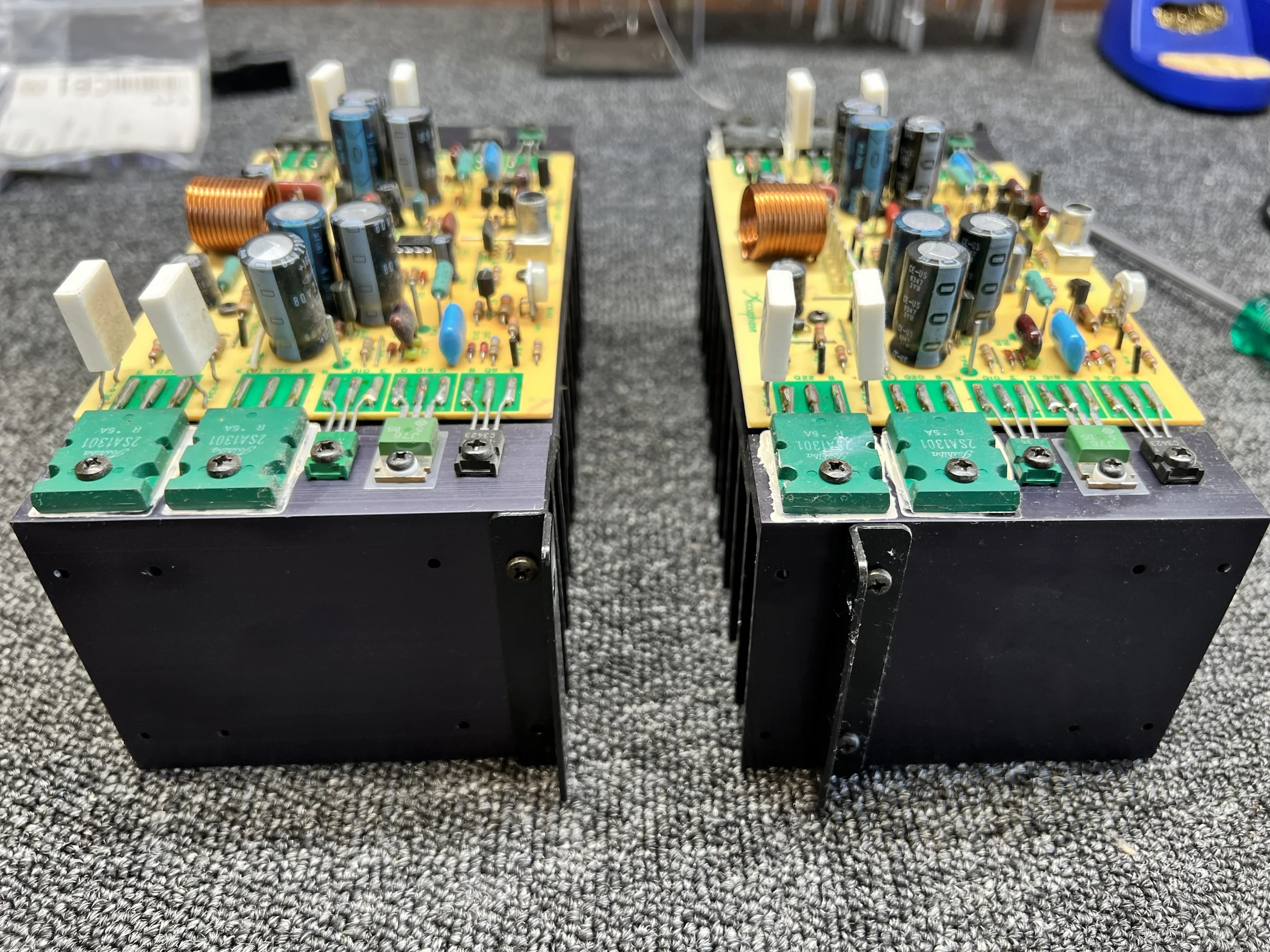 Accuphase E-302 Amplifier Repair & Overhaul 11 Accuphase E-302