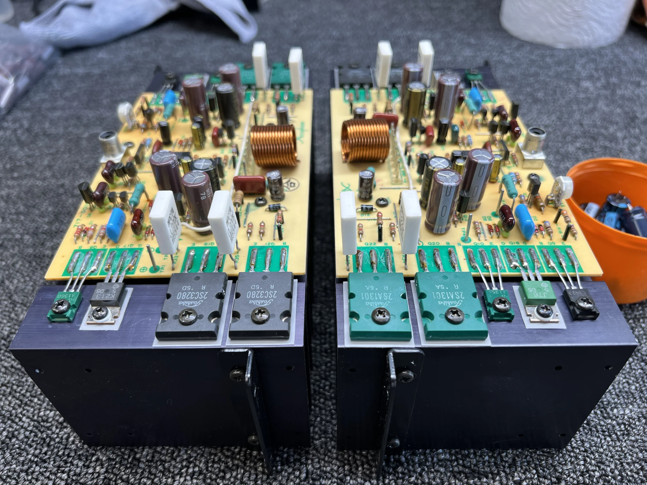 Accuphase E-302 Amplifier Repair & Overhaul 18 Accuphase E-302