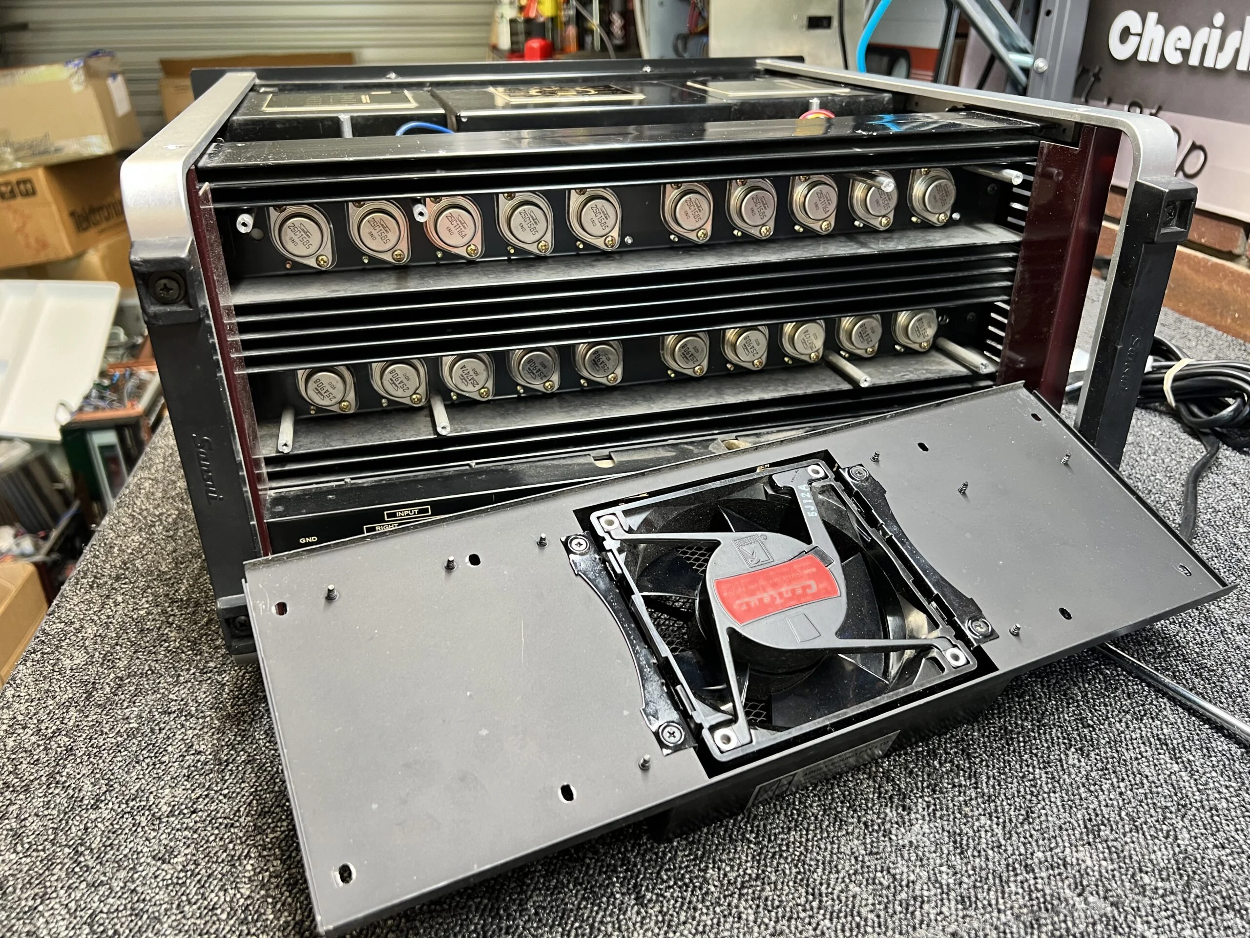 Sansui BA-5000 Amplifier Repair & Review 7 Sansui BA-5000