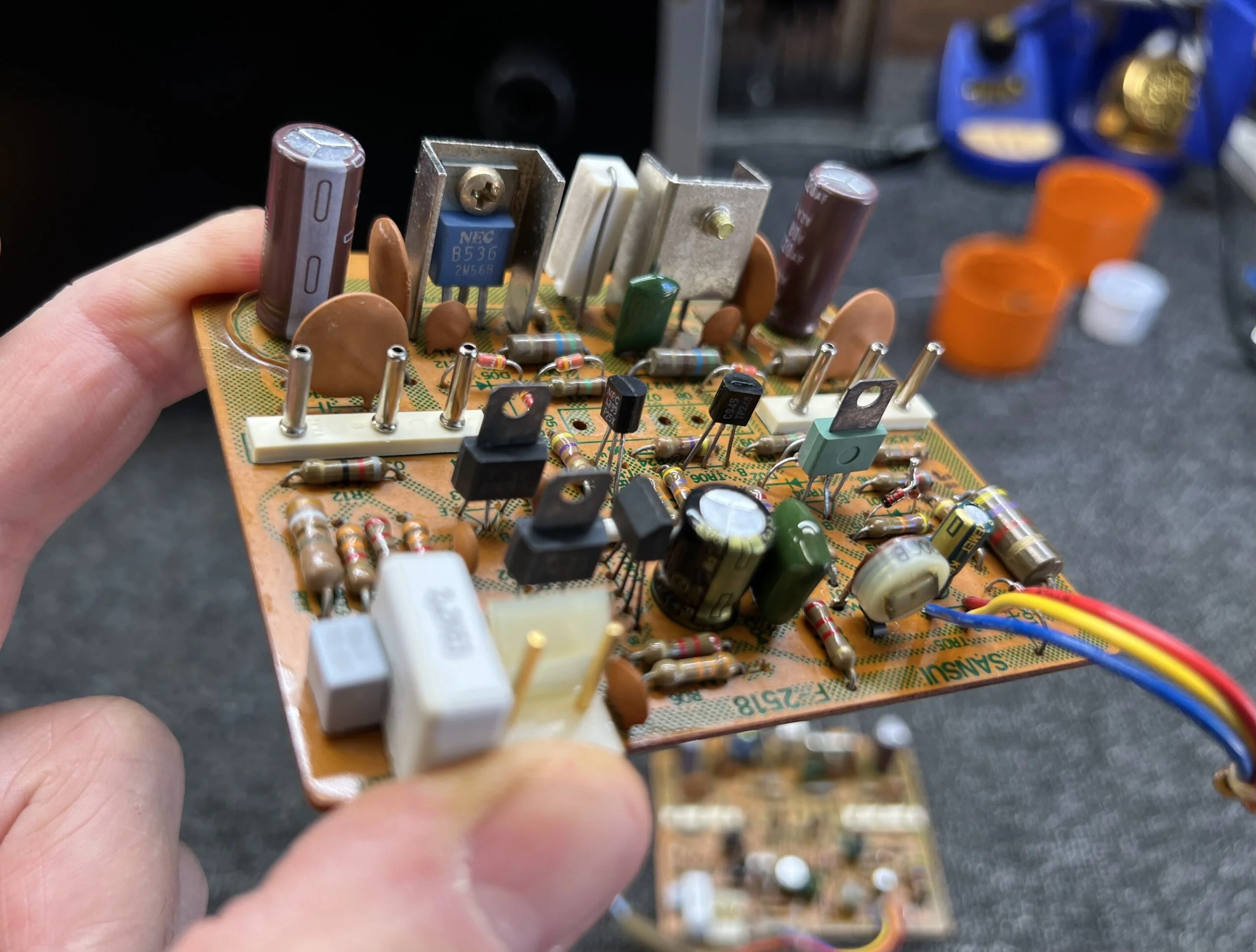Sansui BA-5000 Amplifier Repair & Review 14 Sansui BA-5000