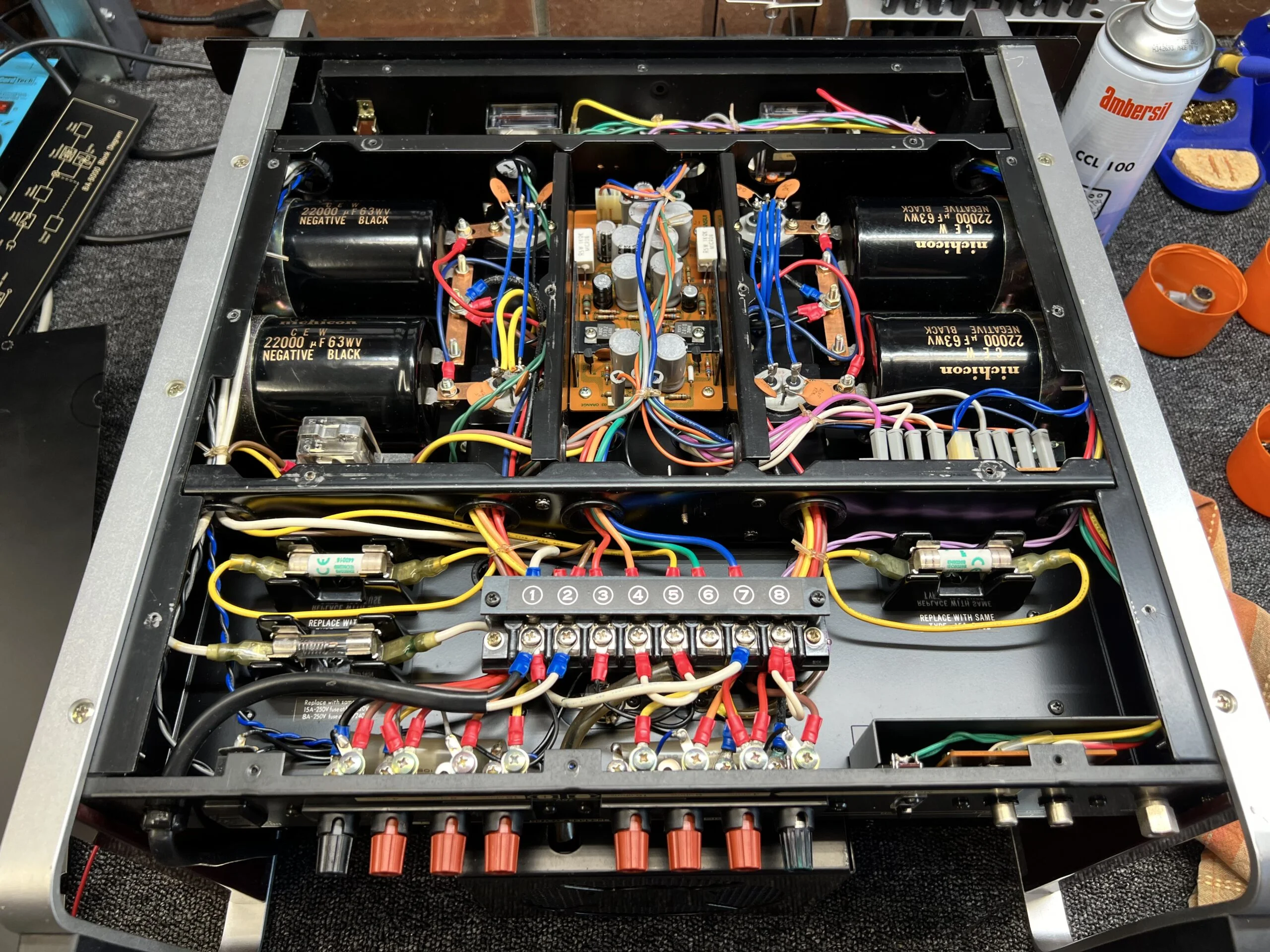 Sansui BA-5000 Amplifier Repair & Review 17 Sansui BA-5000
